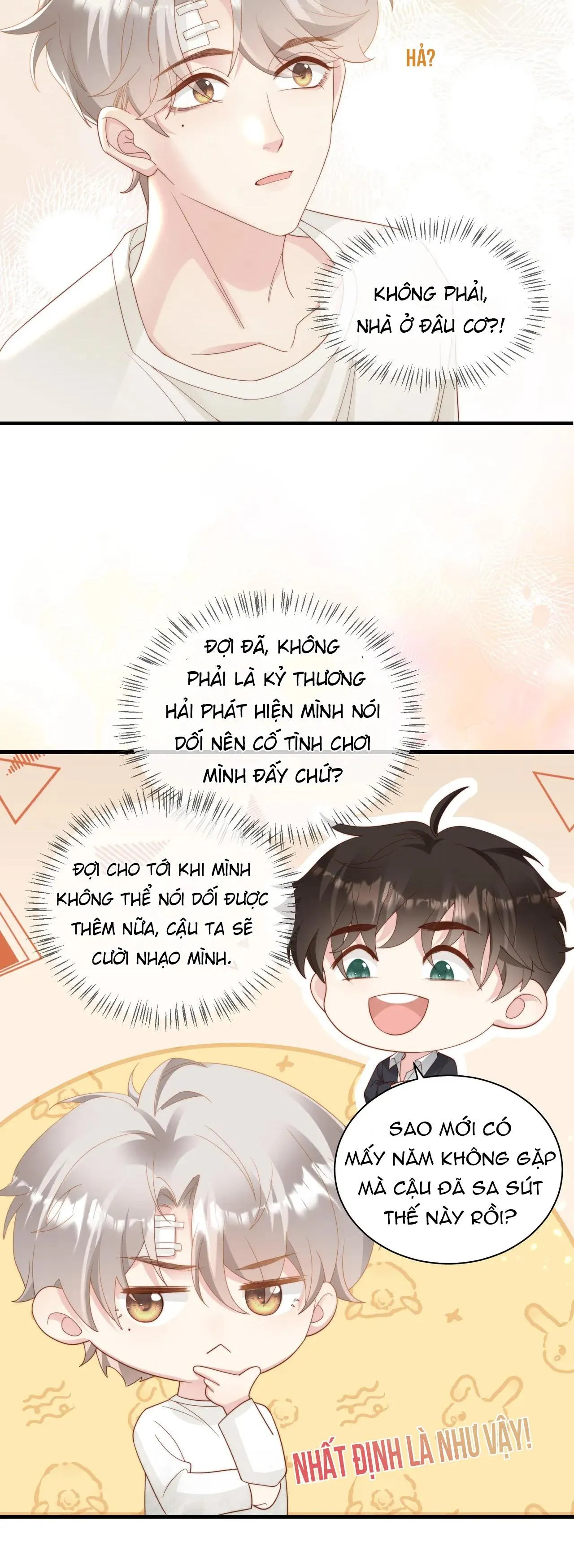 Sau khi giả mất trí nhớ, tình địch nói tôi là bạn trai của hắn Chapter 6 Trang 7