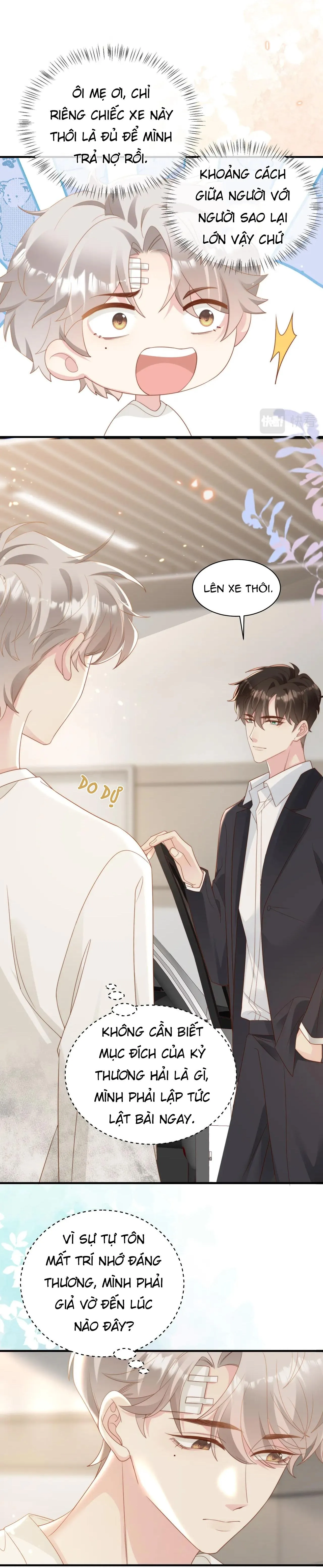 Sau khi giả mất trí nhớ, tình địch nói tôi là bạn trai của hắn Chapter 6 Trang 14