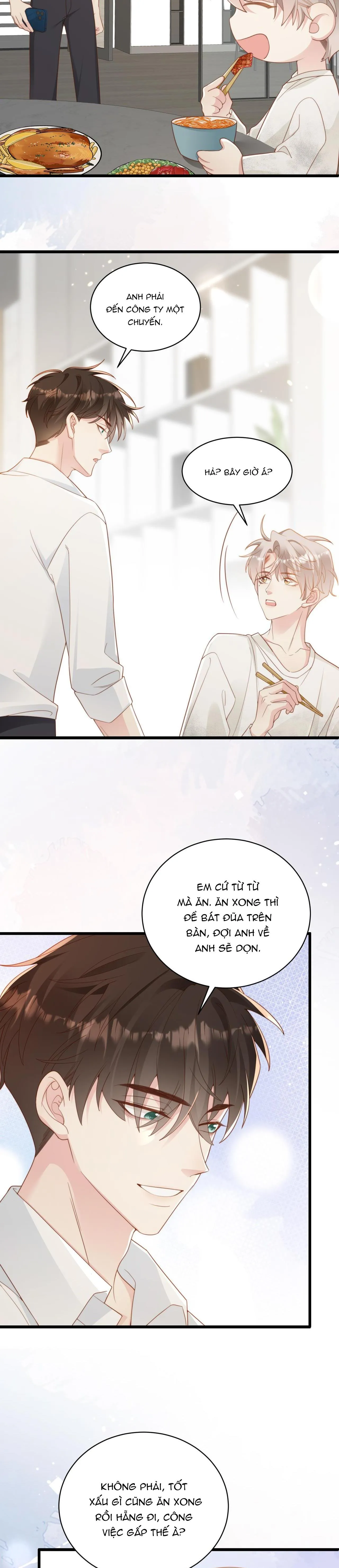 Sau khi giả mất trí nhớ, tình địch nói tôi là bạn trai của hắn Chapter 8 Trang 3