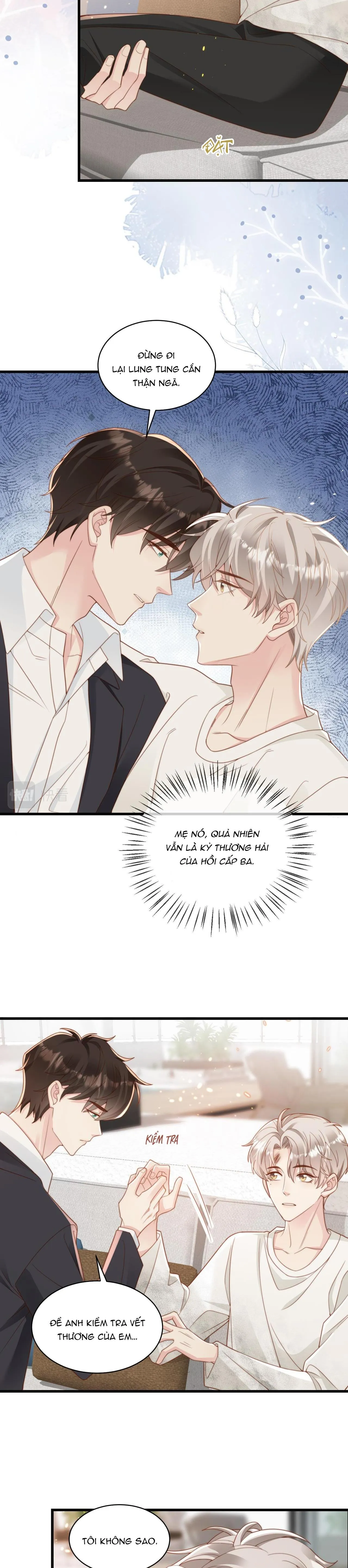 Sau khi giả mất trí nhớ, tình địch nói tôi là bạn trai của hắn Chapter 9 Trang 4