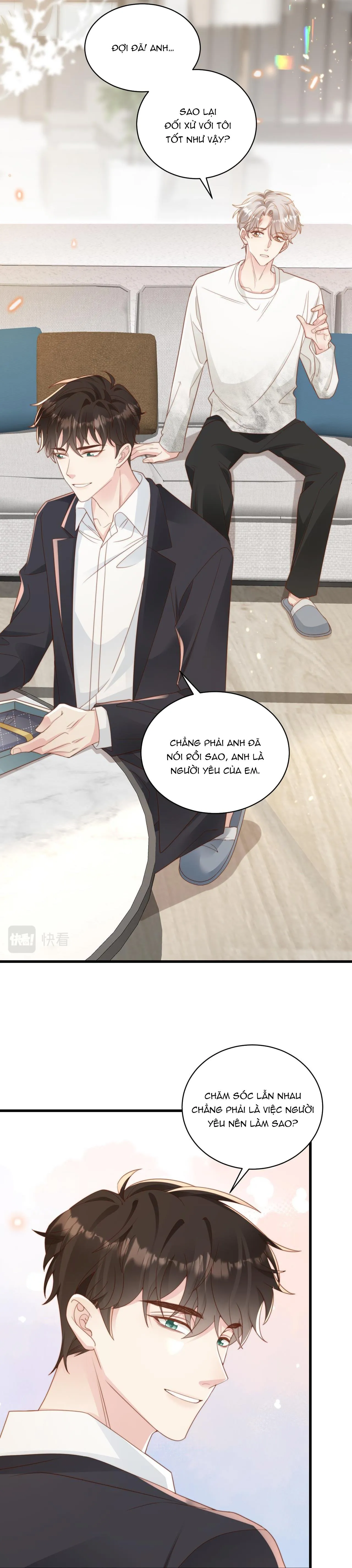 Sau khi giả mất trí nhớ, tình địch nói tôi là bạn trai của hắn Chapter 9 Trang 10