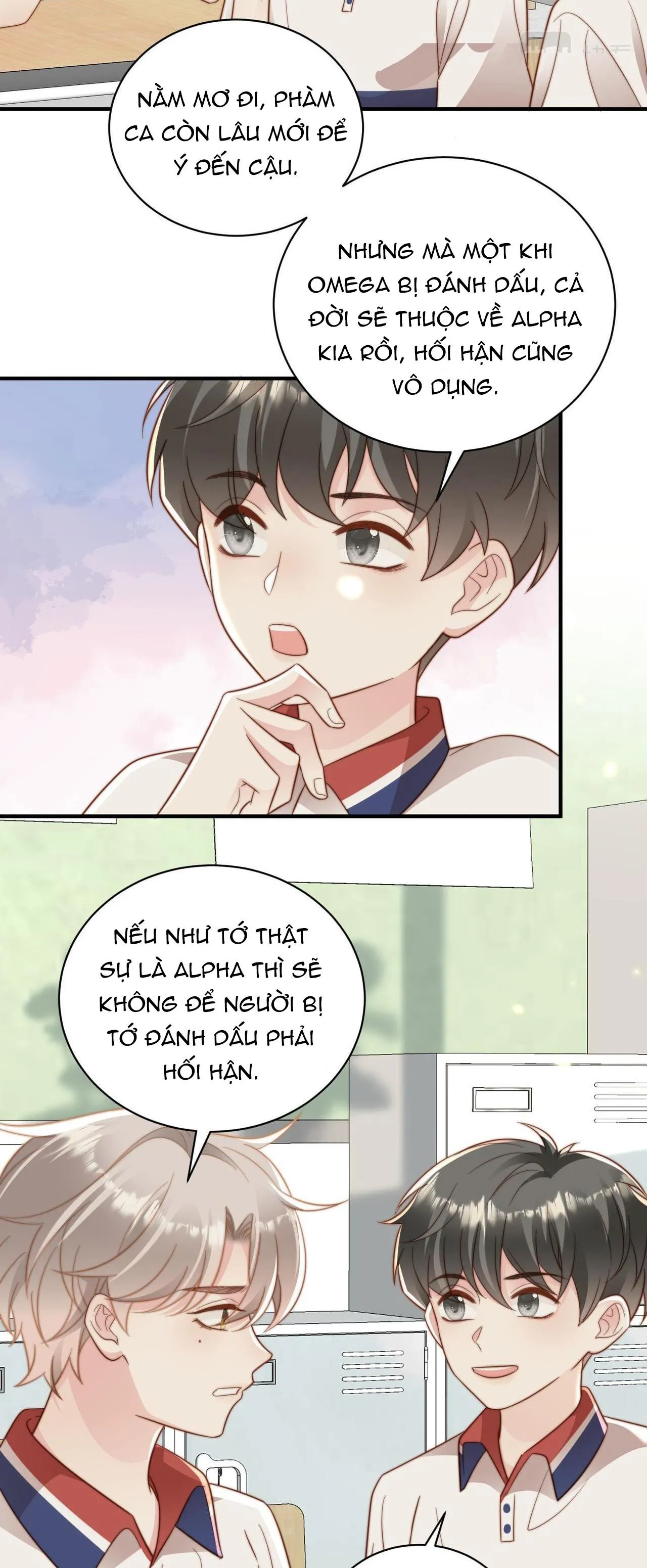 Sau khi giả mất trí nhớ, tình địch nói tôi là bạn trai của hắn Chapter 13 Trang 18