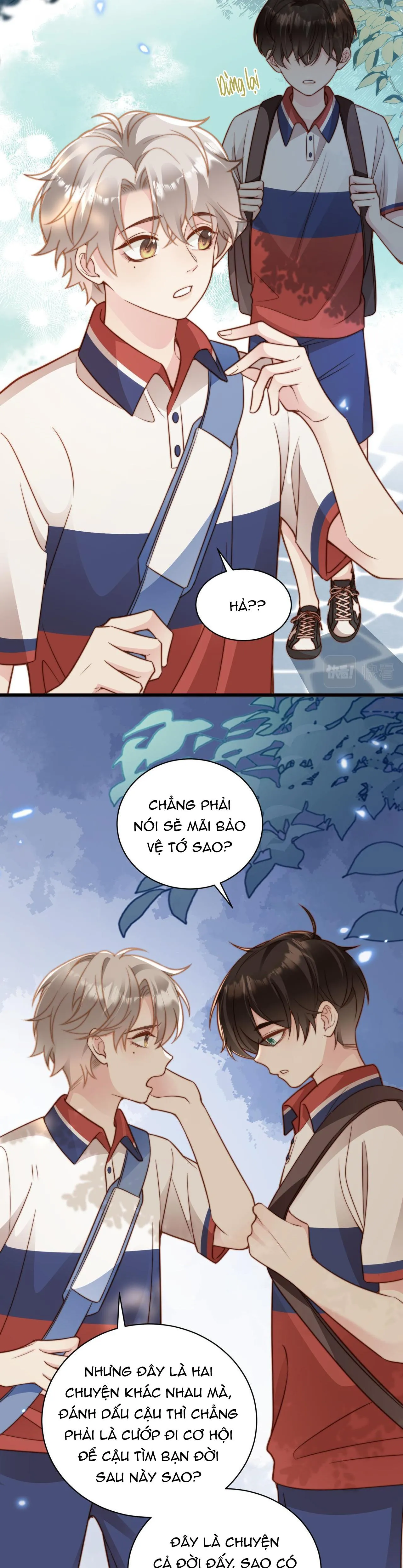 Sau khi giả mất trí nhớ, tình địch nói tôi là bạn trai của hắn Chapter 14 Trang 7