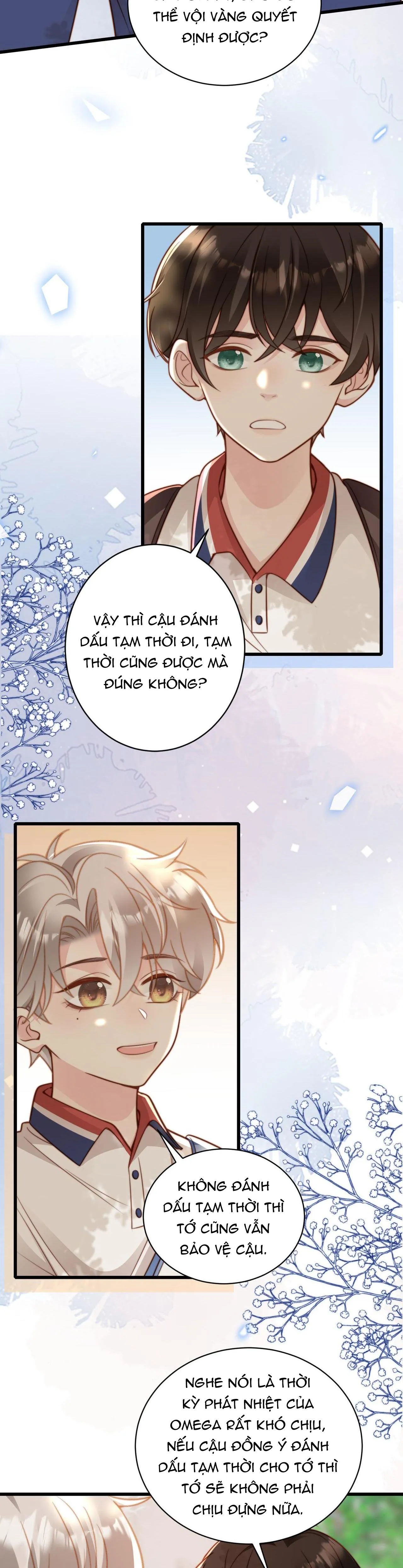 Sau khi giả mất trí nhớ, tình địch nói tôi là bạn trai của hắn Chapter 14 Trang 8