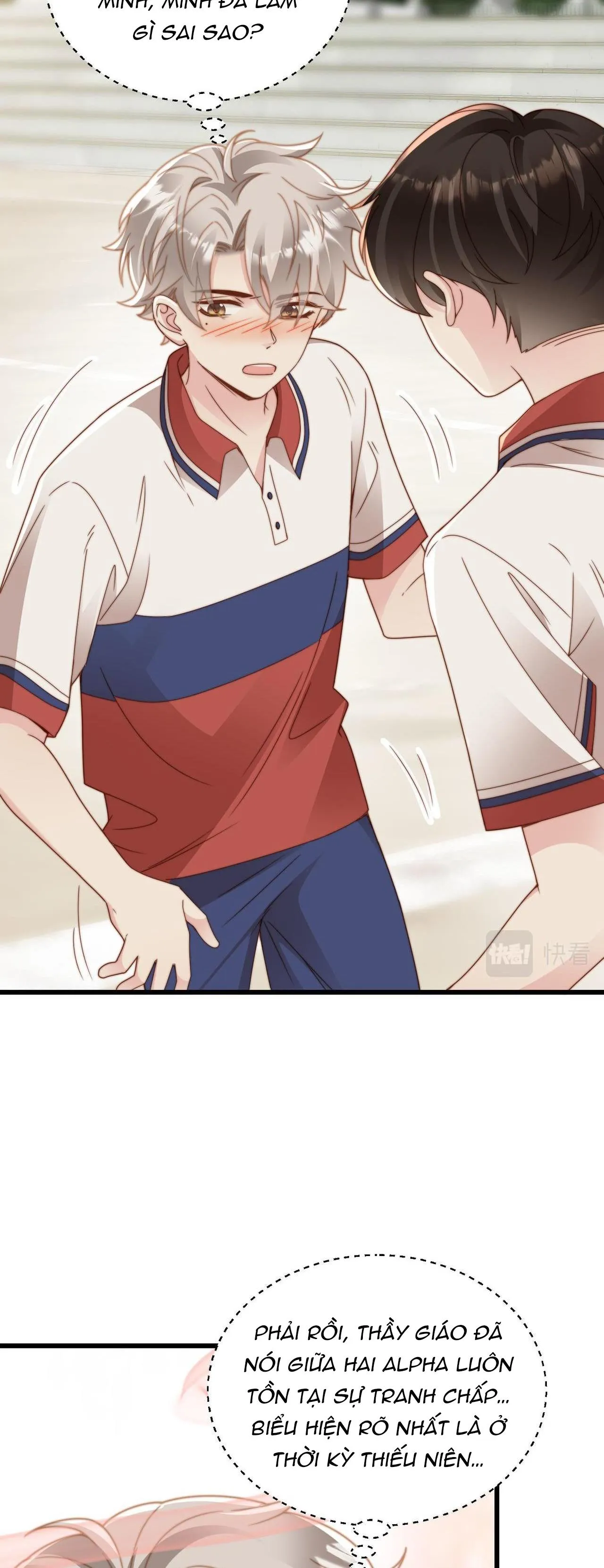 Sau khi giả mất trí nhớ, tình địch nói tôi là bạn trai của hắn Chapter 14 Trang 20