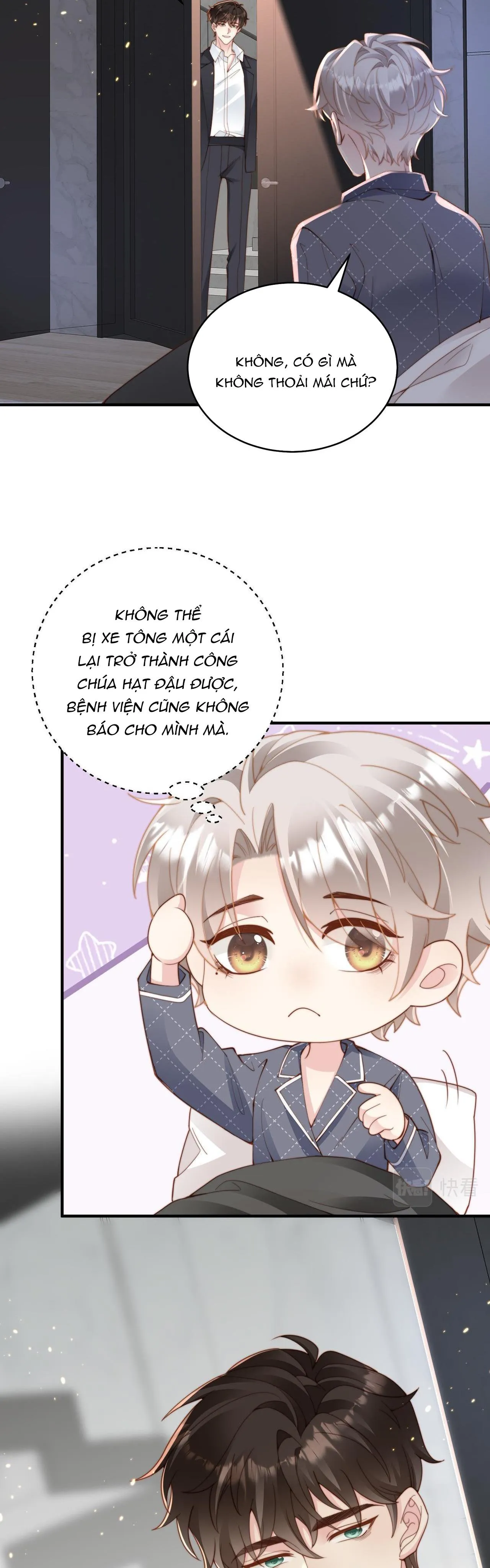 Sau khi giả mất trí nhớ, tình địch nói tôi là bạn trai của hắn Chapter 16 Trang 3