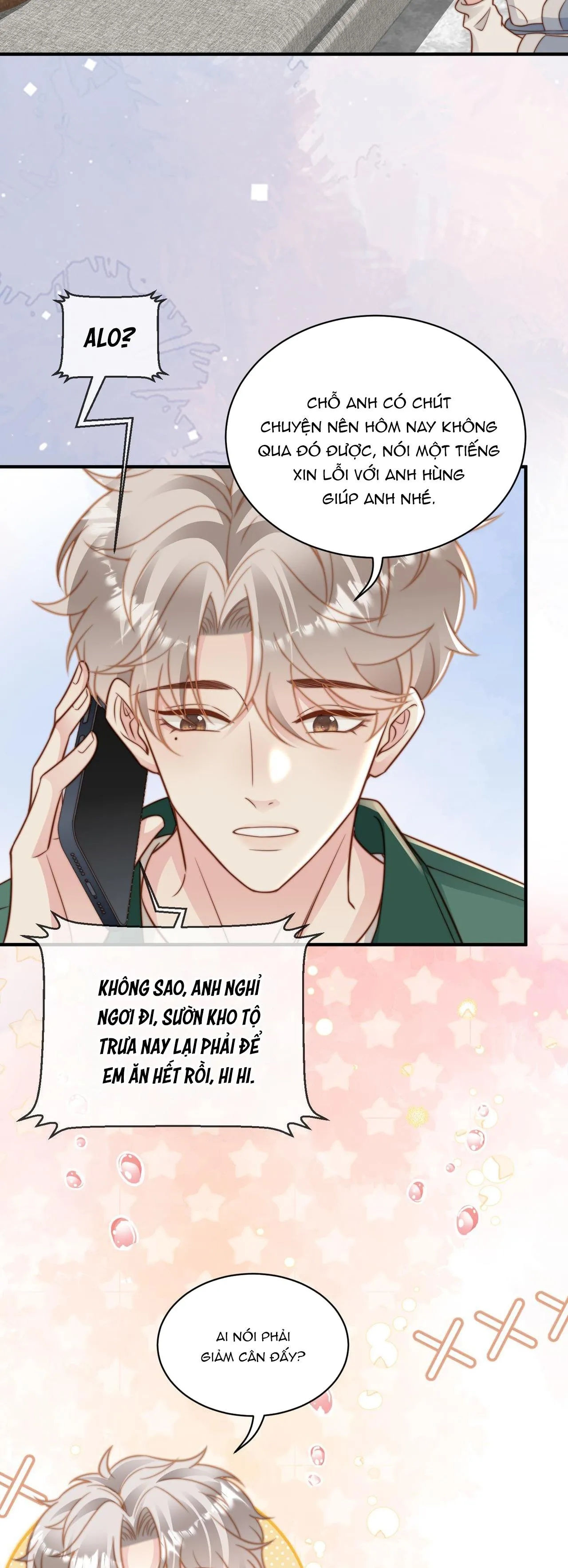 Sau khi giả mất trí nhớ, tình địch nói tôi là bạn trai của hắn Chapter 17 Trang 15