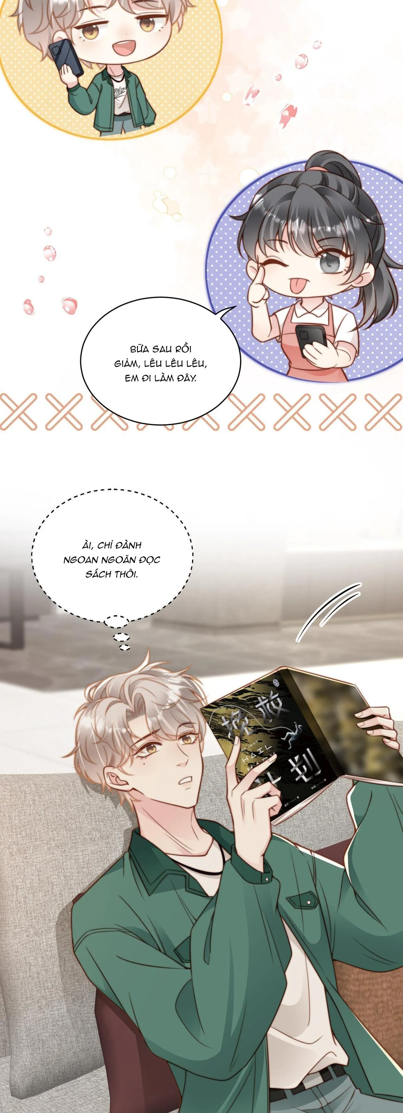 Sau khi giả mất trí nhớ, tình địch nói tôi là bạn trai của hắn Chapter 17 Trang 16