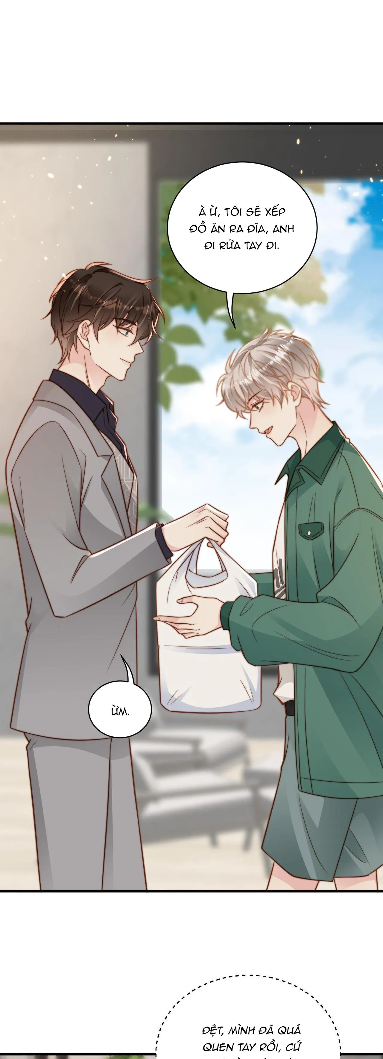 Sau khi giả mất trí nhớ, tình địch nói tôi là bạn trai của hắn Chapter 17 Trang 18