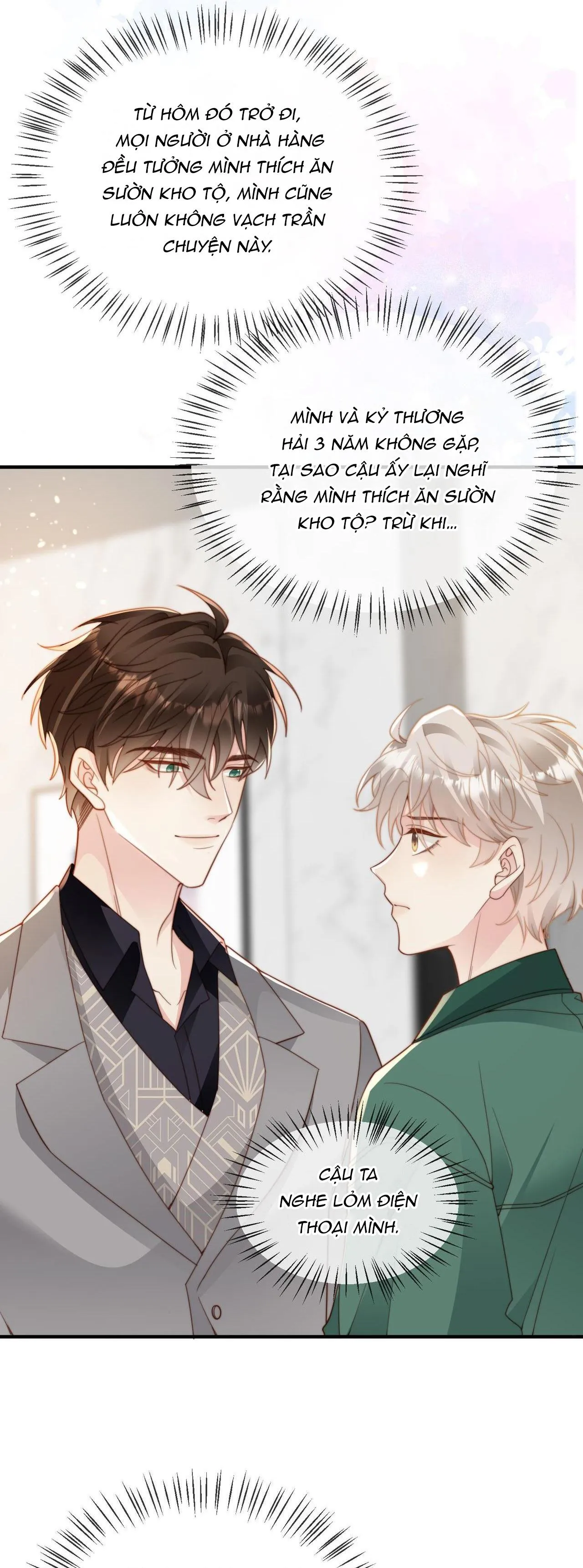 Sau khi giả mất trí nhớ, tình địch nói tôi là bạn trai của hắn Chapter 17 Trang 26