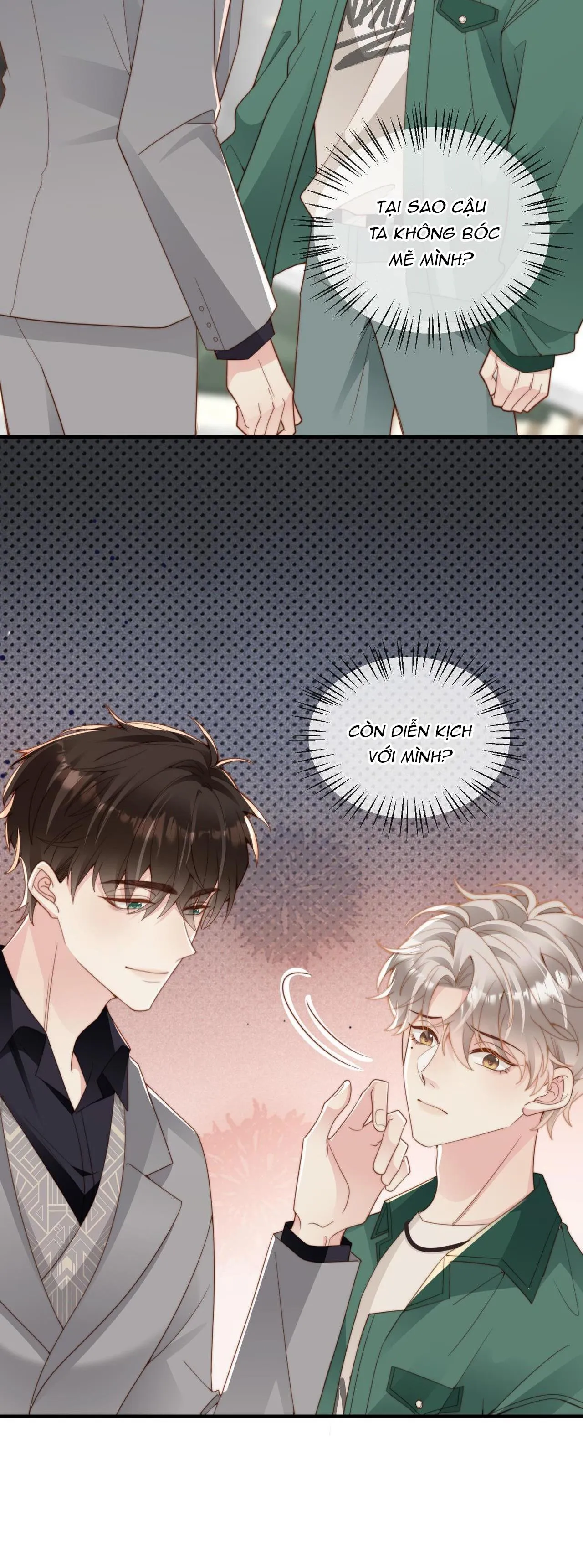 Sau khi giả mất trí nhớ, tình địch nói tôi là bạn trai của hắn Chapter 17 Trang 28