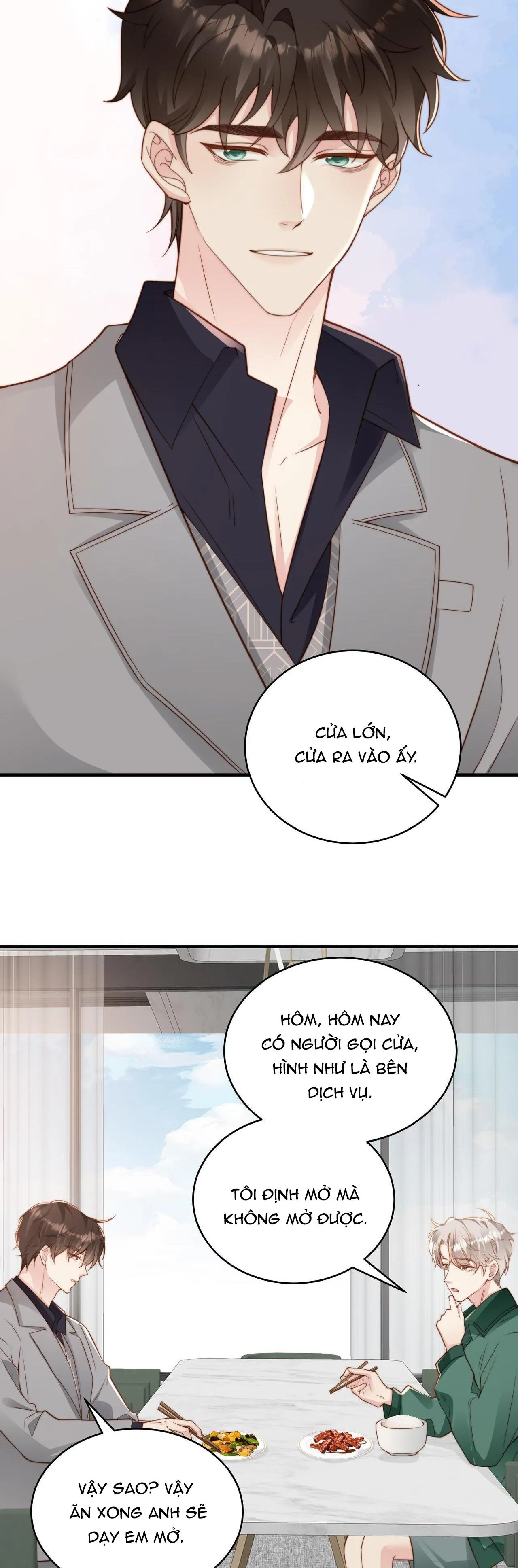 Sau khi giả mất trí nhớ, tình địch nói tôi là bạn trai của hắn Chapter 18 Trang 5