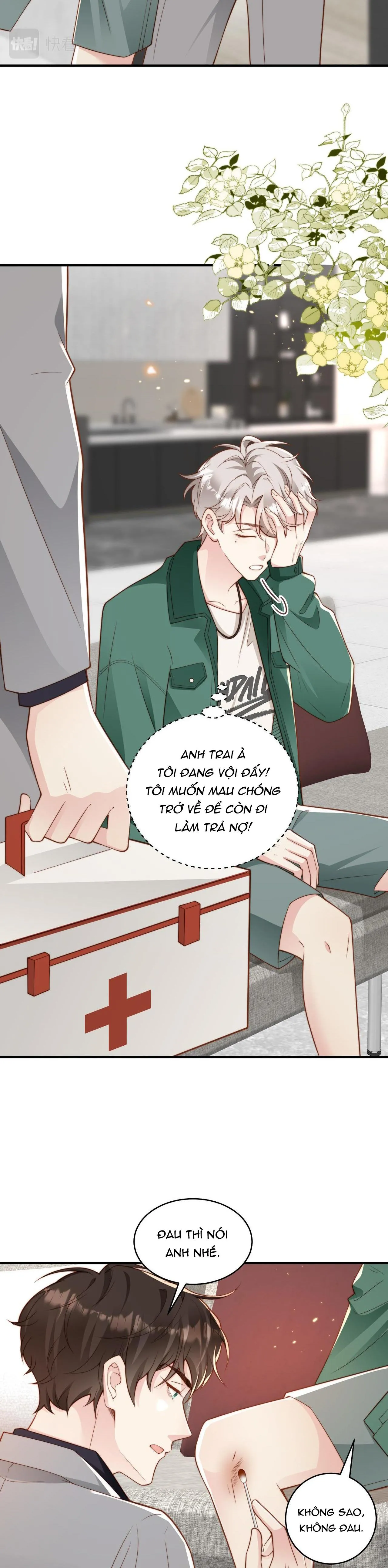 Sau khi giả mất trí nhớ, tình địch nói tôi là bạn trai của hắn Chapter 18 Trang 10