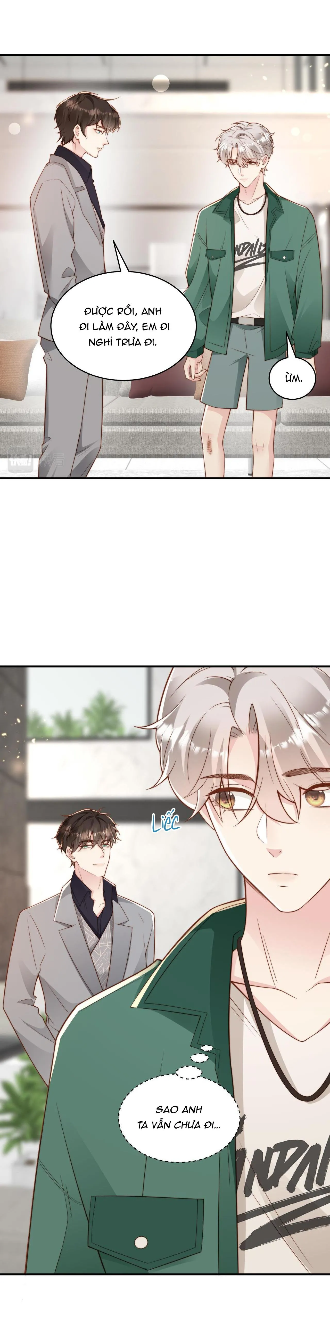 Sau khi giả mất trí nhớ, tình địch nói tôi là bạn trai của hắn Chapter 18 Trang 12