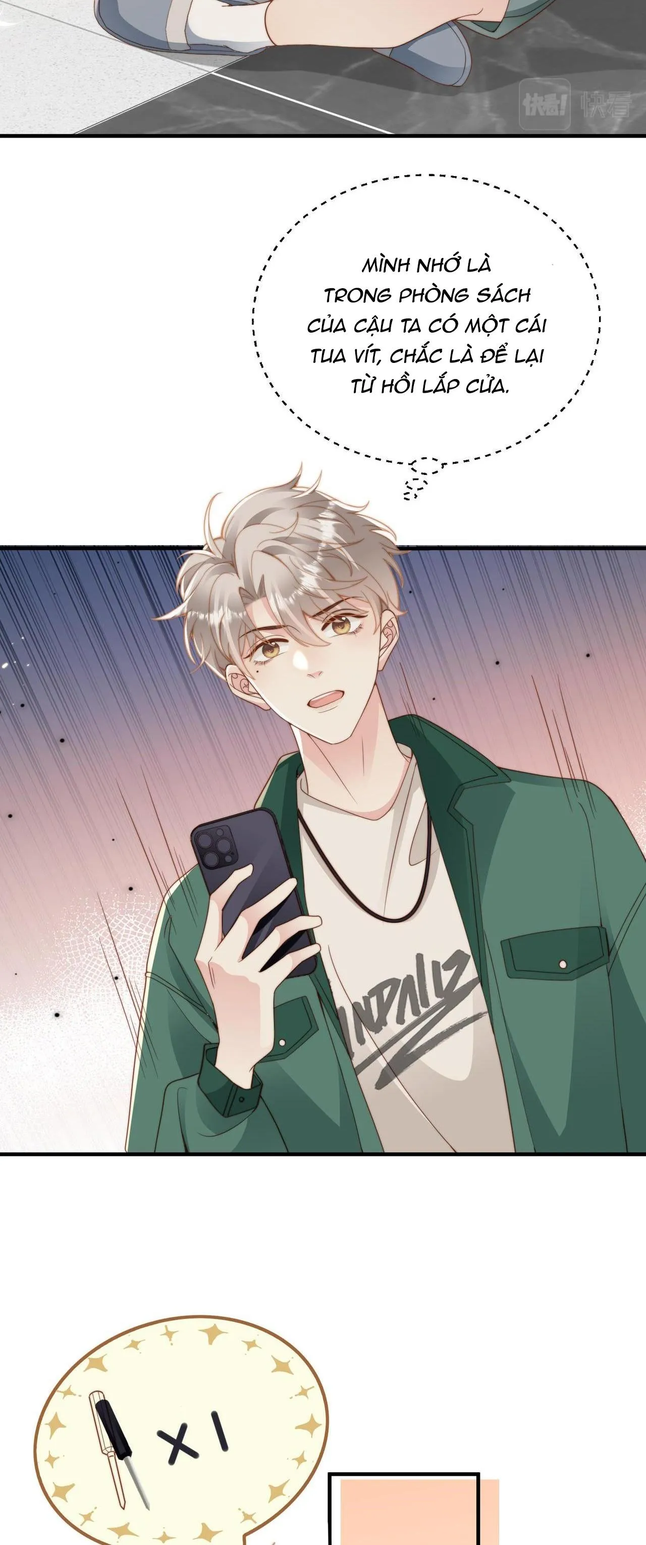 Sau khi giả mất trí nhớ, tình địch nói tôi là bạn trai của hắn Chapter 19 Trang 3