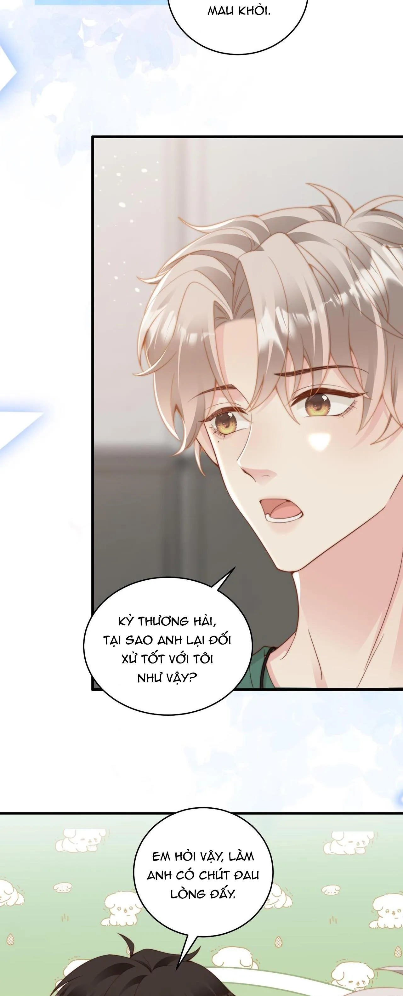 Sau khi giả mất trí nhớ, tình địch nói tôi là bạn trai của hắn Chapter 20 Trang 34