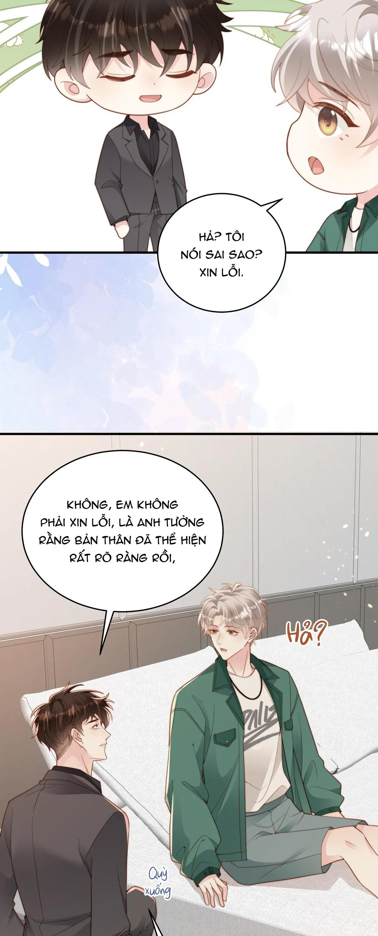 Sau khi giả mất trí nhớ, tình địch nói tôi là bạn trai của hắn Chapter 20 Trang 35