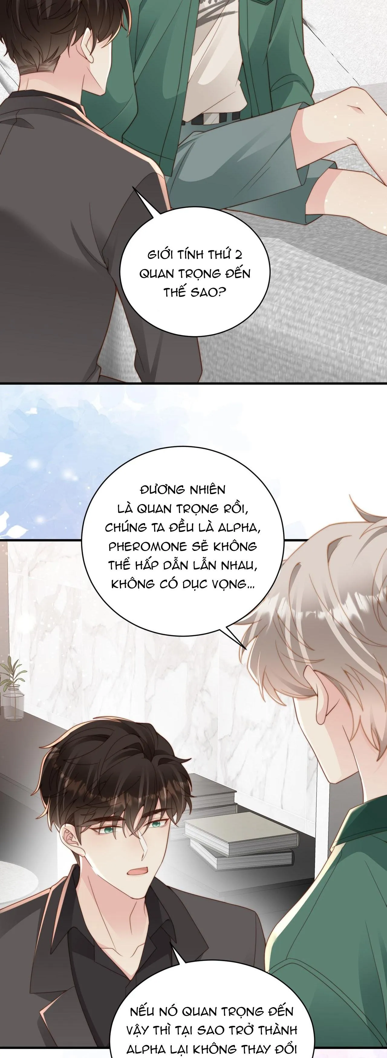 Sau khi giả mất trí nhớ, tình địch nói tôi là bạn trai của hắn Chapter 21 Trang 3