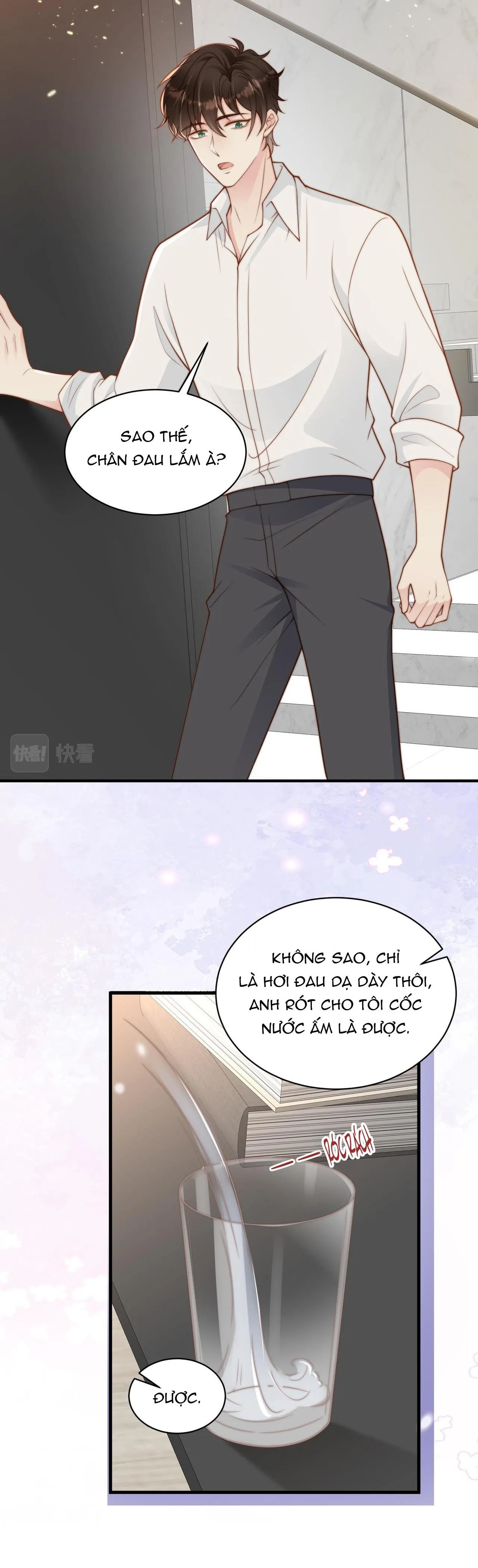 Sau khi giả mất trí nhớ, tình địch nói tôi là bạn trai của hắn Chapter 21 Trang 17