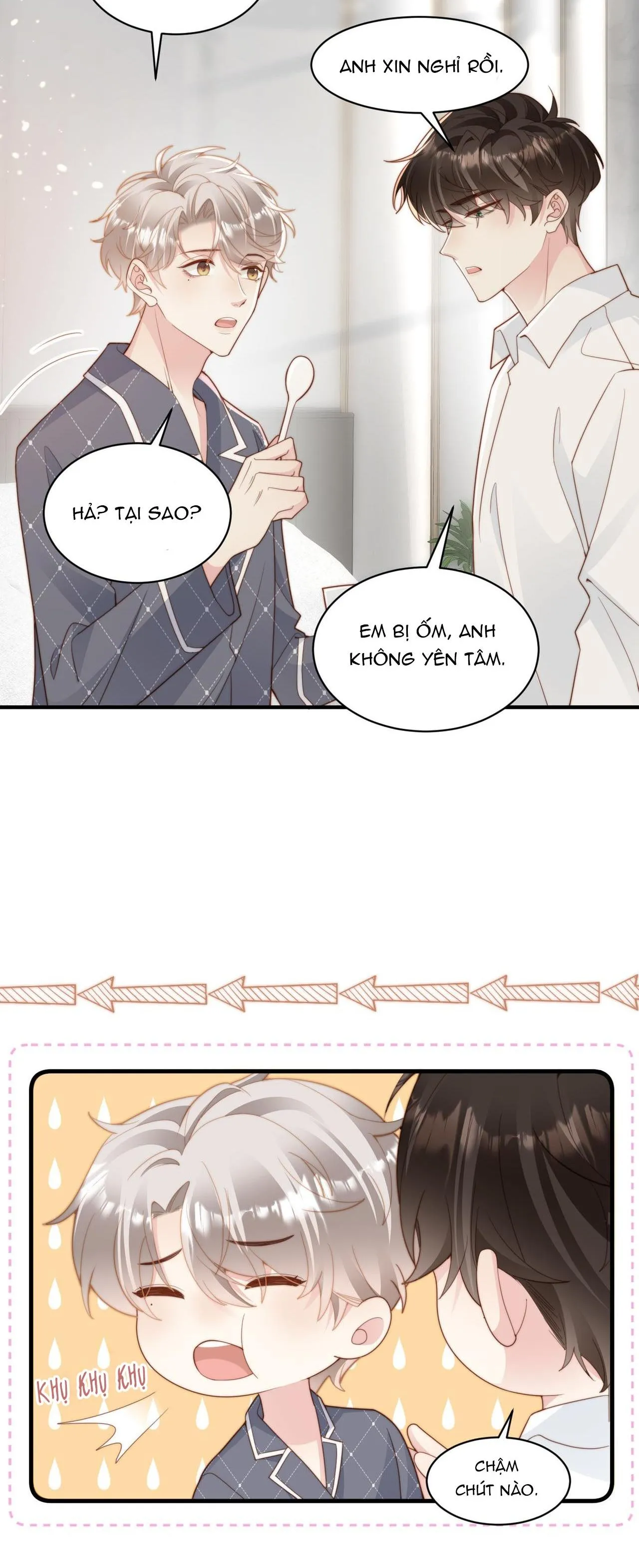 Sau khi giả mất trí nhớ, tình địch nói tôi là bạn trai của hắn Chapter 22 Trang 16