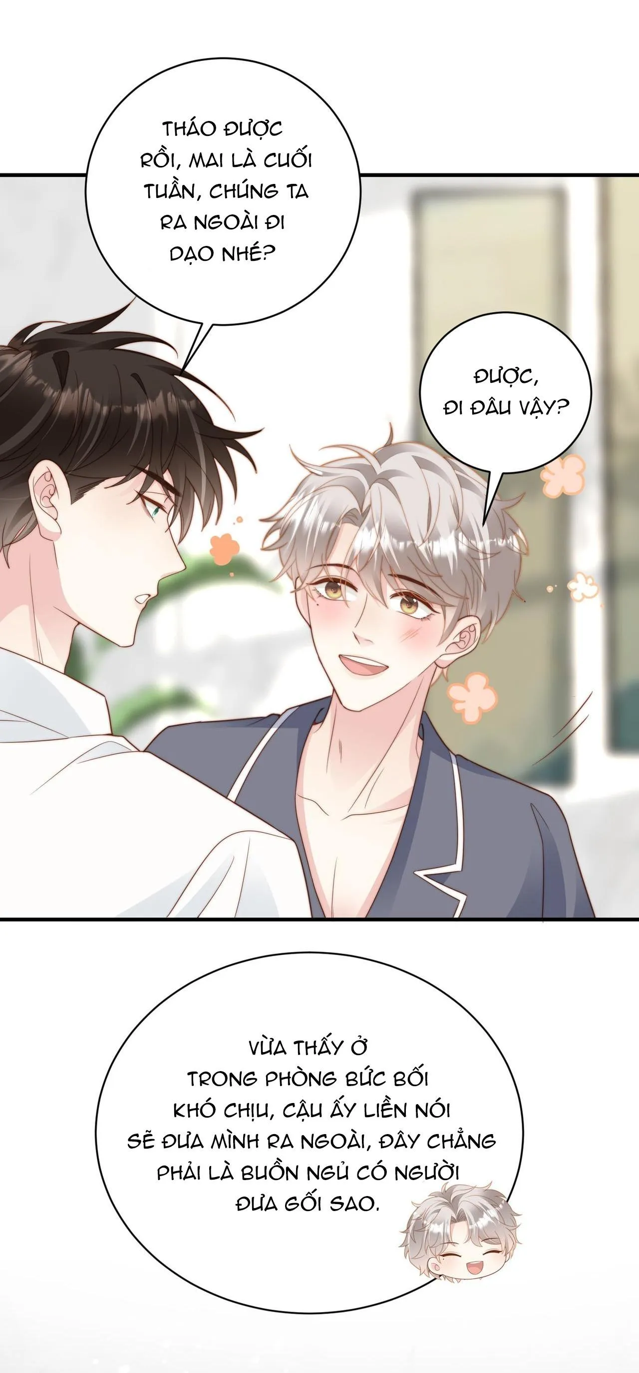 Sau khi giả mất trí nhớ, tình địch nói tôi là bạn trai của hắn Chapter 22 Trang 26