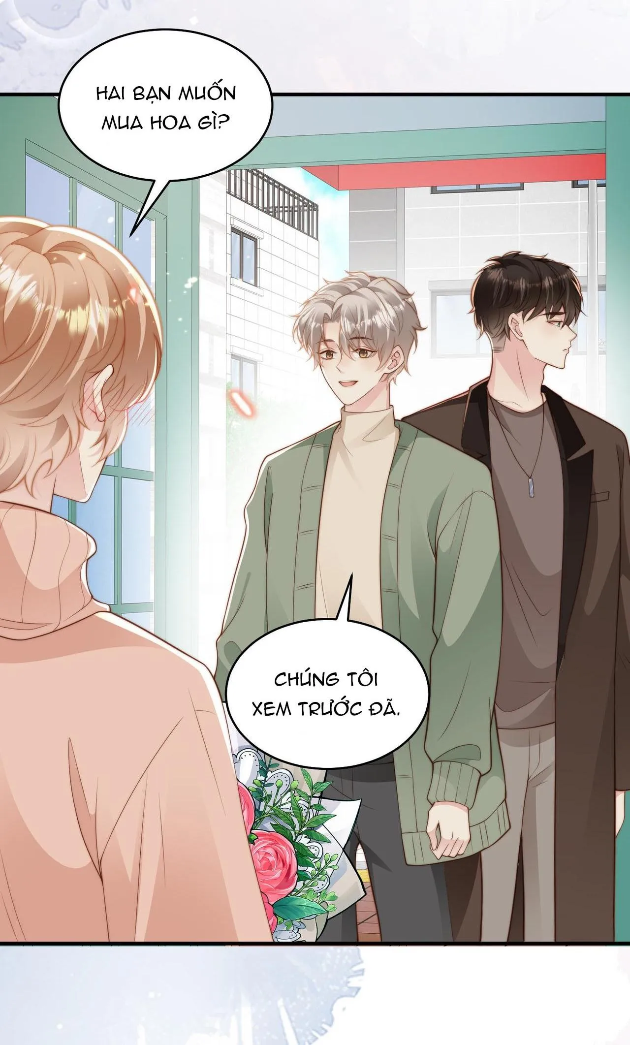 Sau khi giả mất trí nhớ, tình địch nói tôi là bạn trai của hắn Chapter 24 Trang 9