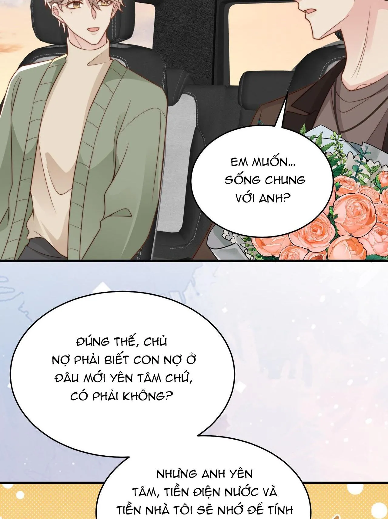 Sau khi giả mất trí nhớ, tình địch nói tôi là bạn trai của hắn Chapter 24 Trang 44