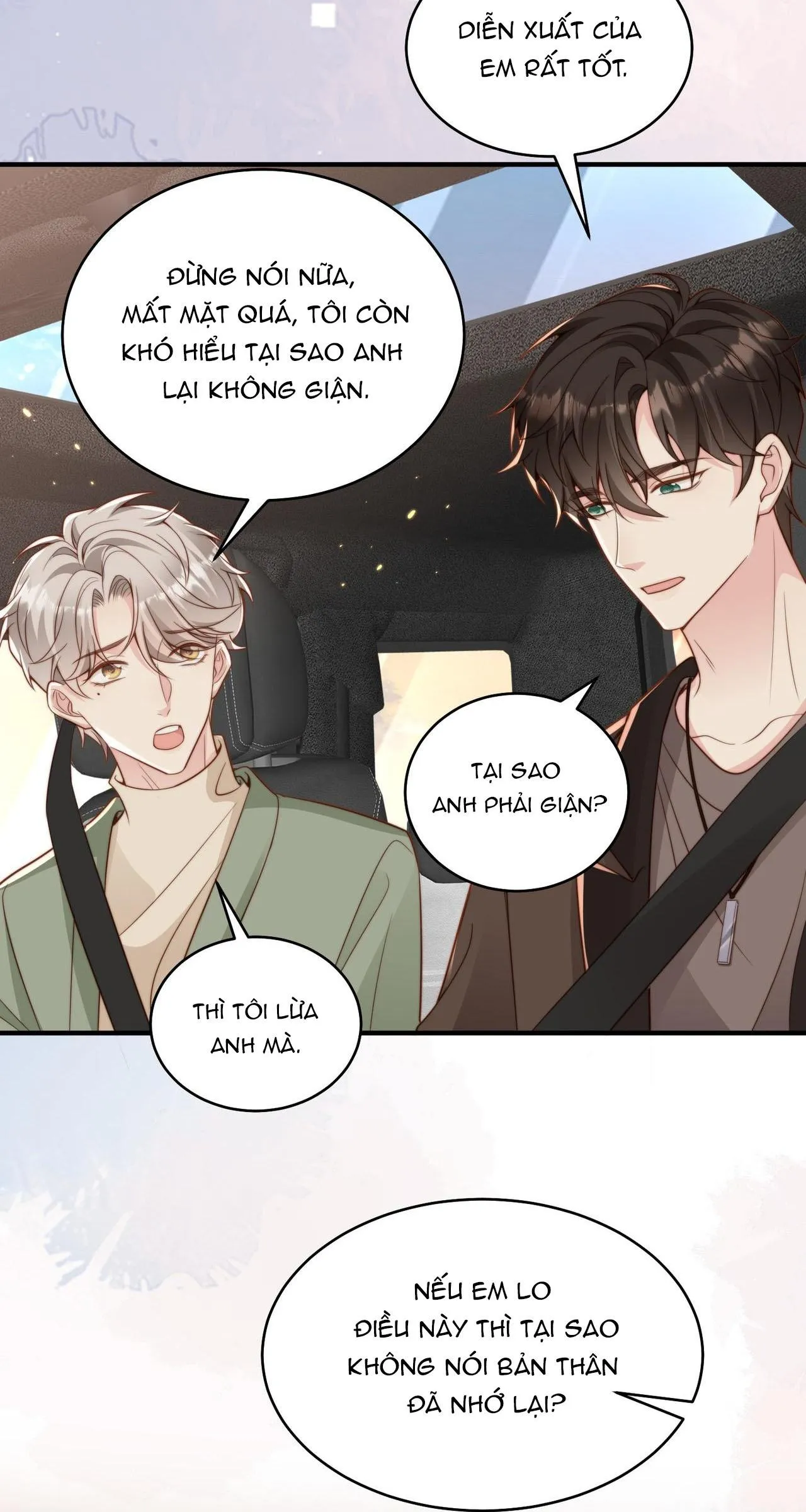 Sau khi giả mất trí nhớ, tình địch nói tôi là bạn trai của hắn Chapter 25 Trang 23