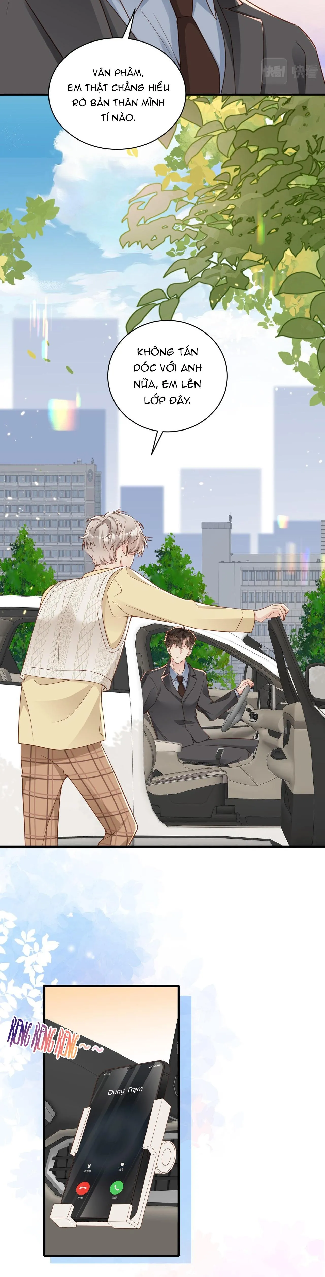 Sau khi giả mất trí nhớ, tình địch nói tôi là bạn trai của hắn Chapter 32 Trang 12