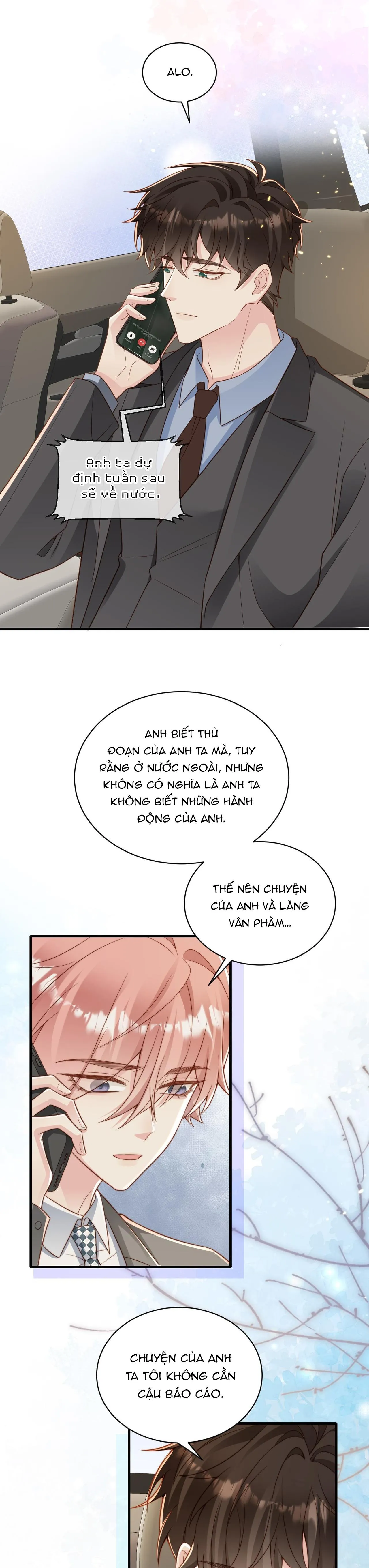 Sau khi giả mất trí nhớ, tình địch nói tôi là bạn trai của hắn Chapter 32 Trang 13