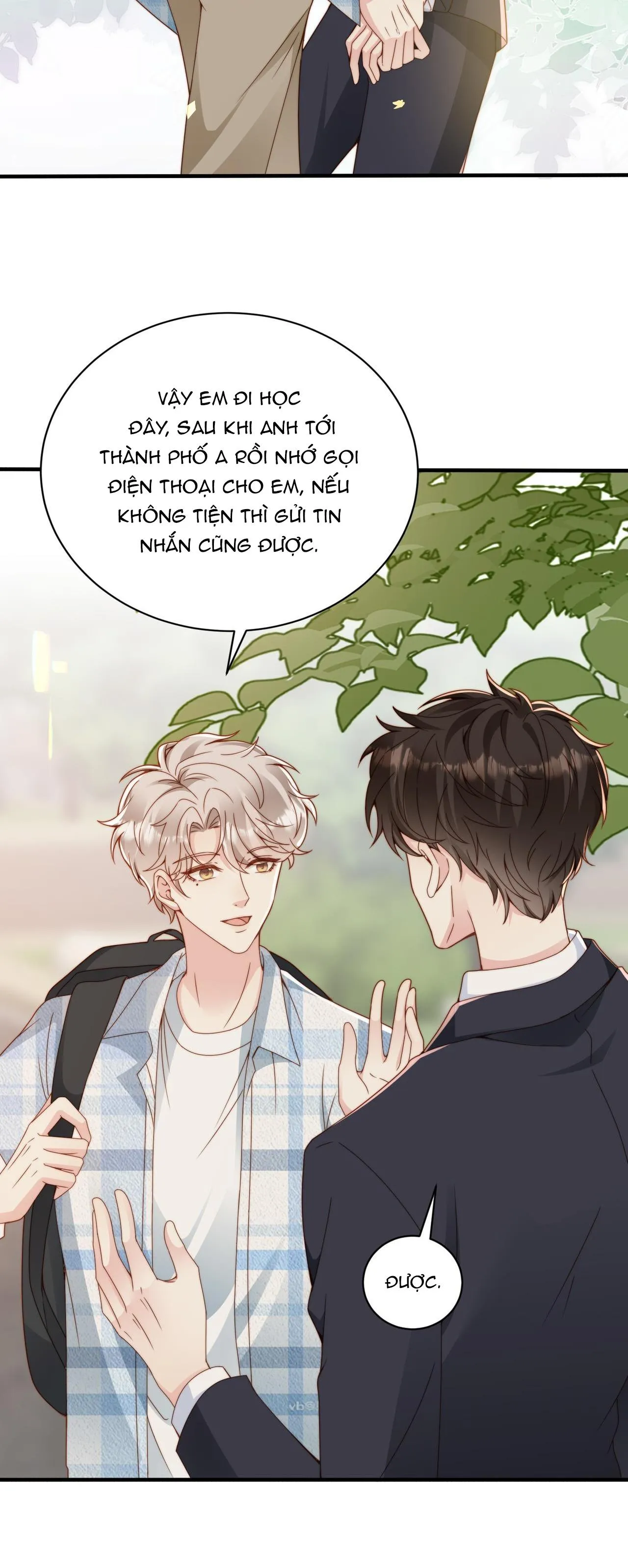 Sau khi giả mất trí nhớ, tình địch nói tôi là bạn trai của hắn Chapter 33 Trang 15