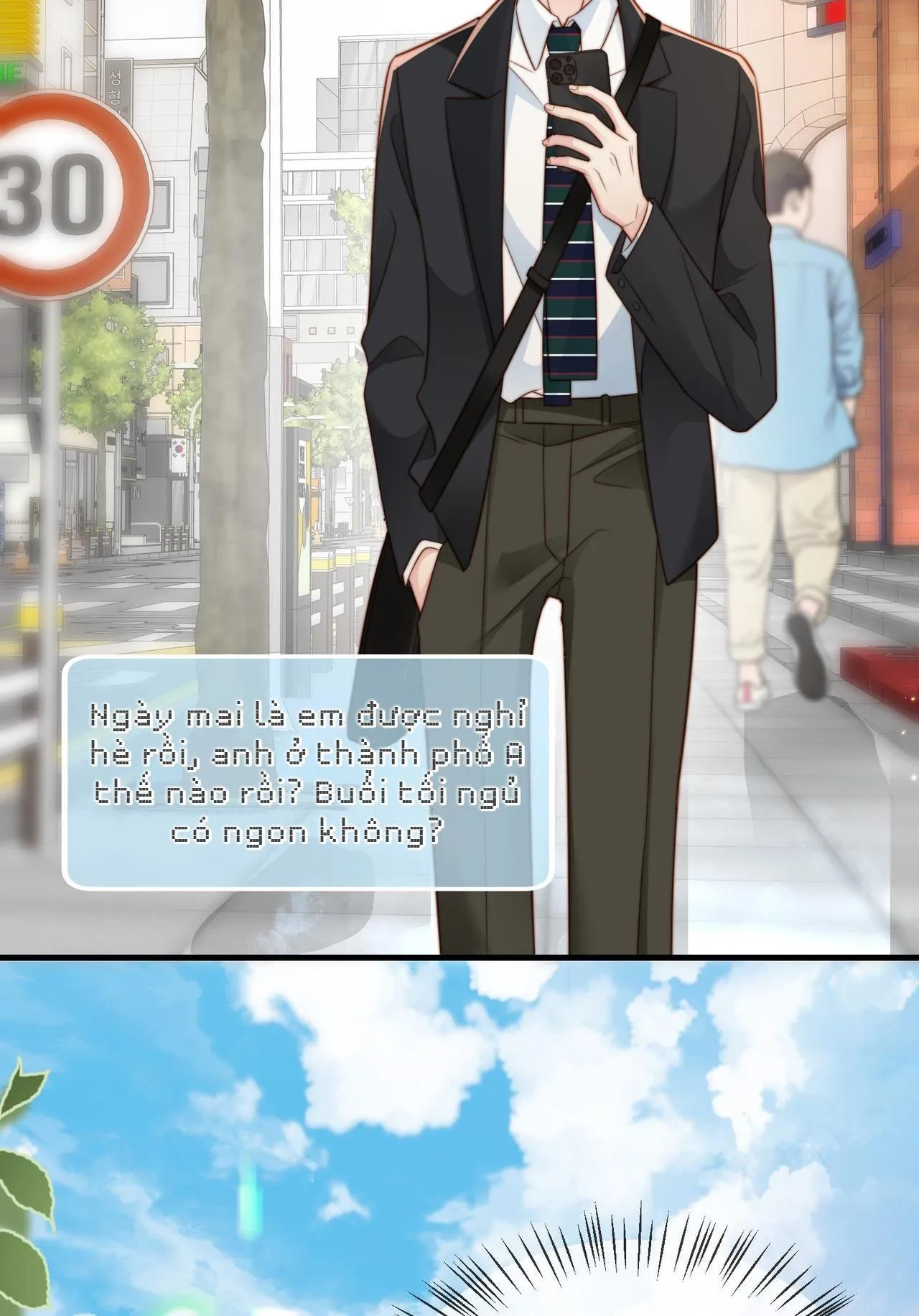Sau khi giả mất trí nhớ, tình địch nói tôi là bạn trai của hắn Chapter 34 Trang 8