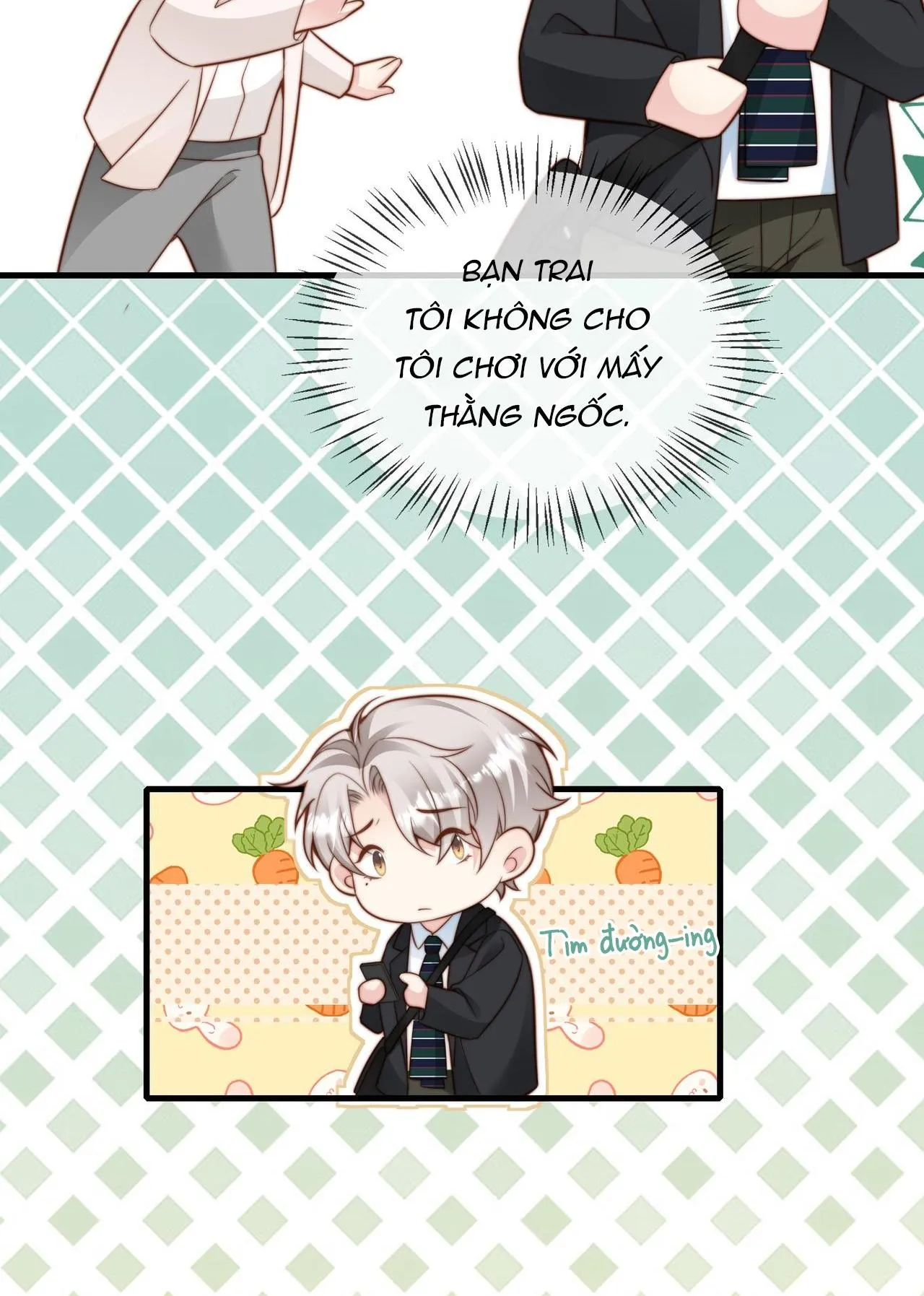 Sau khi giả mất trí nhớ, tình địch nói tôi là bạn trai của hắn Chapter 34 Trang 14