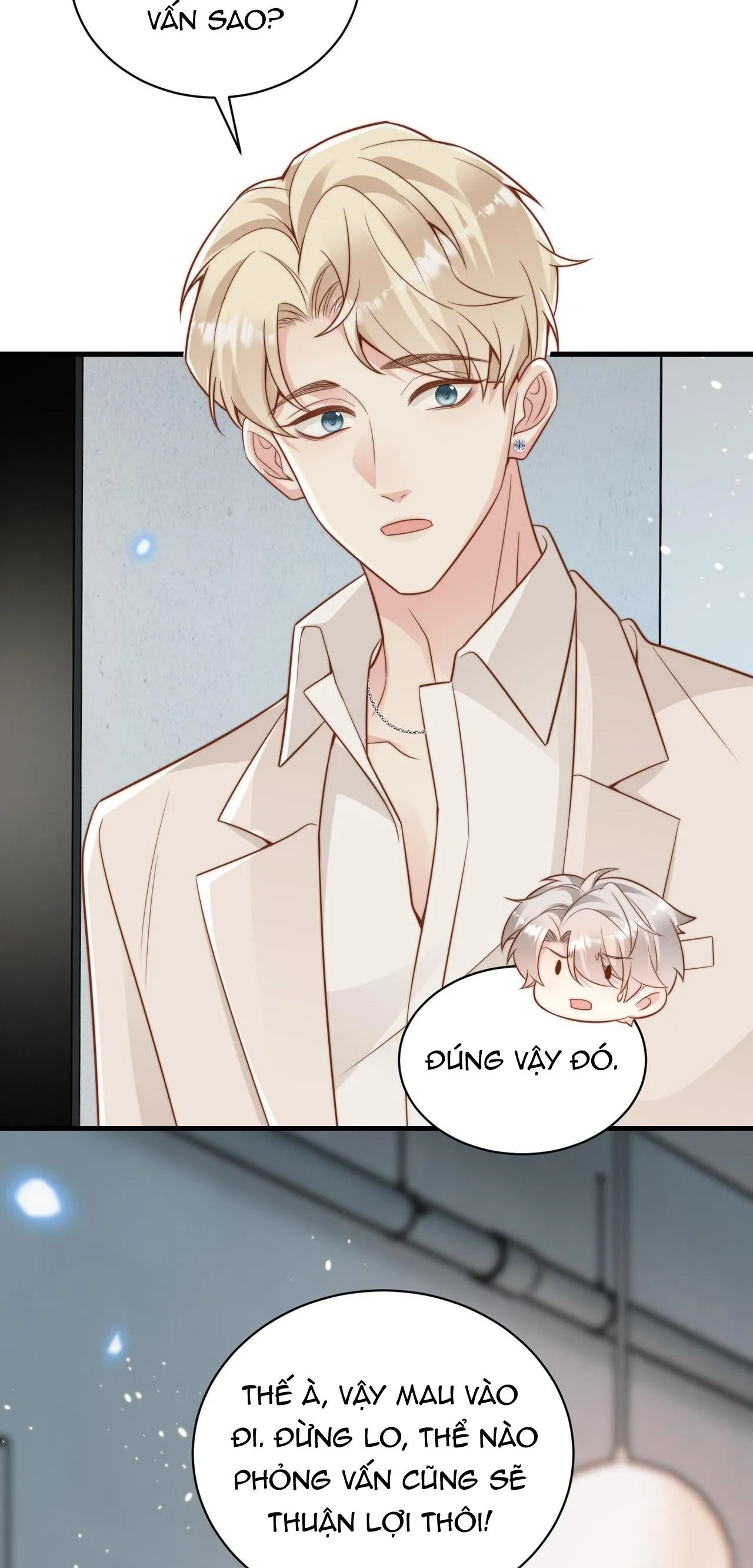 Sau khi giả mất trí nhớ, tình địch nói tôi là bạn trai của hắn Chapter 34 Trang 23