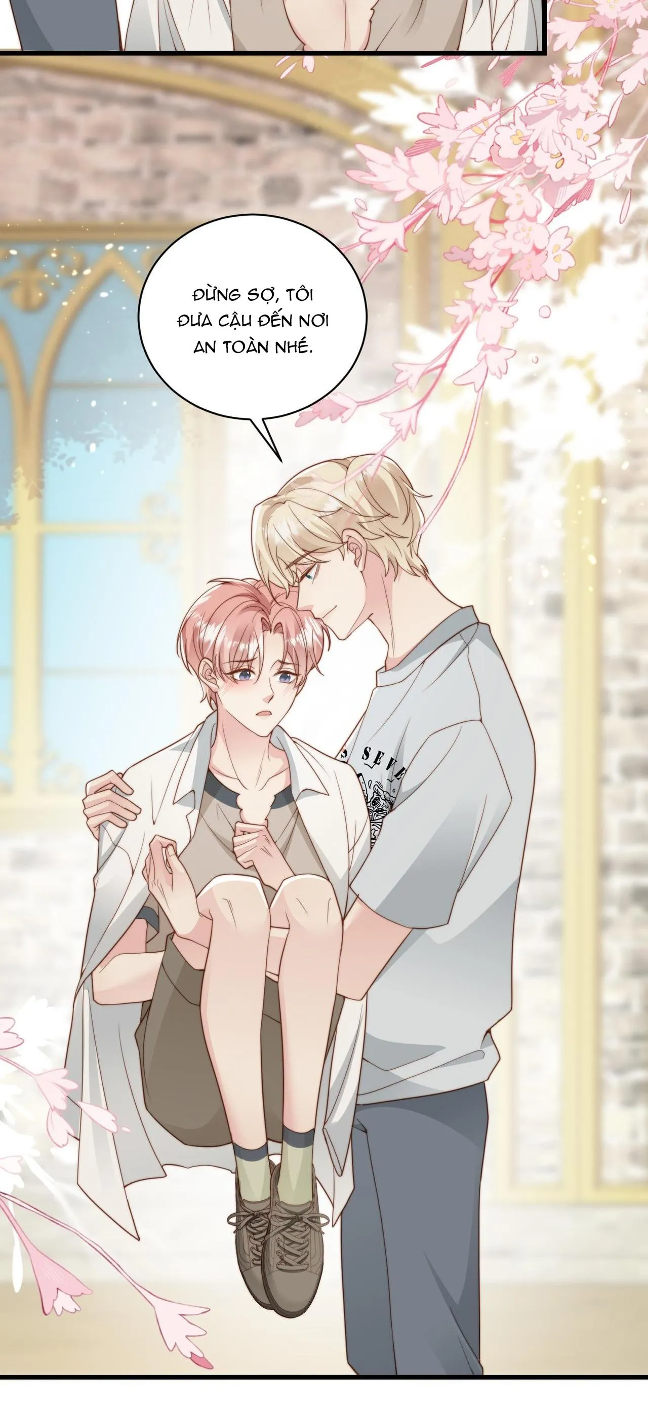 Sau khi giả mất trí nhớ, tình địch nói tôi là bạn trai của hắn Chapter 35 Trang 42