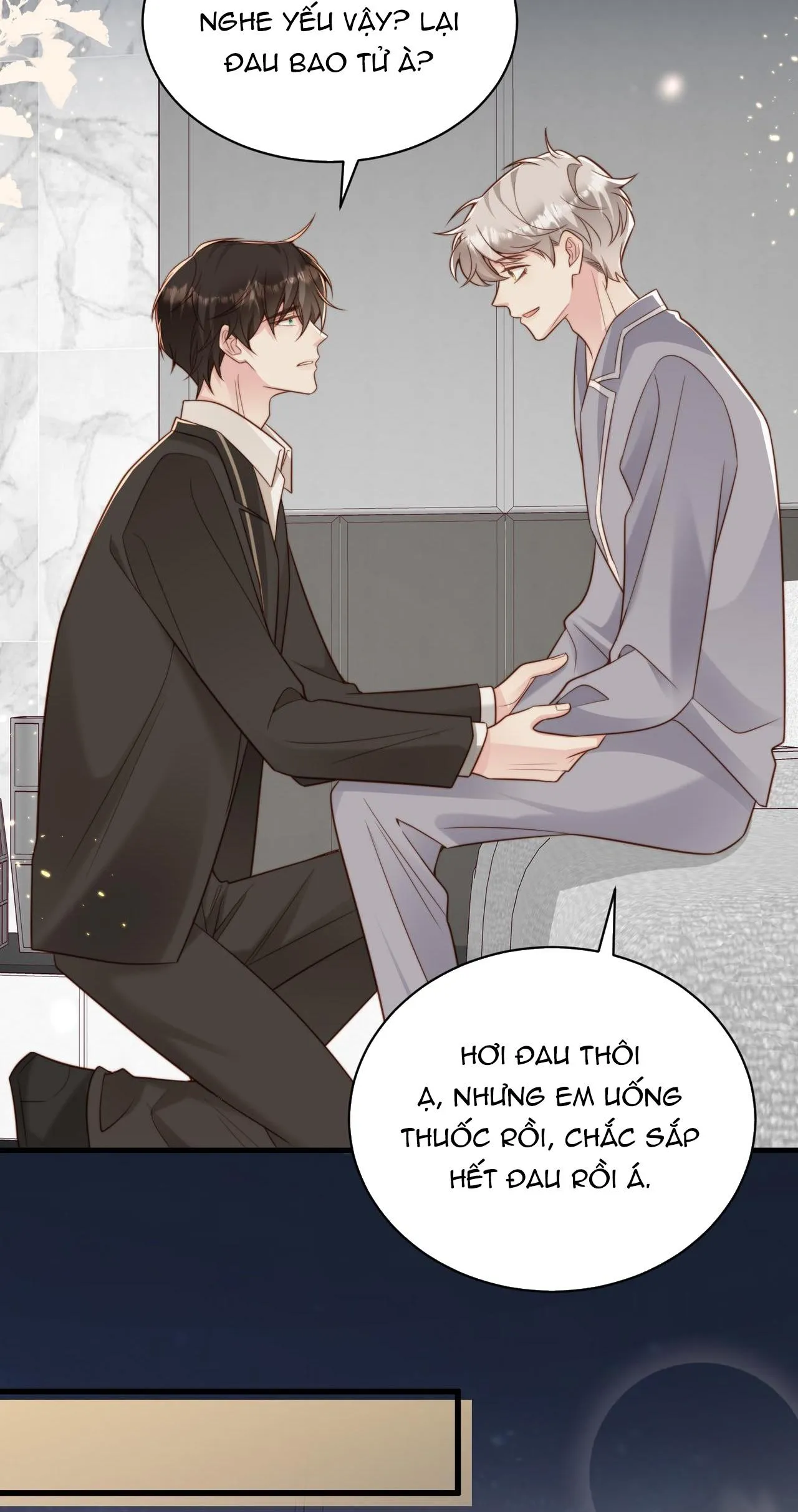 Sau khi giả mất trí nhớ, tình địch nói tôi là bạn trai của hắn Chapter 37 Trang 46