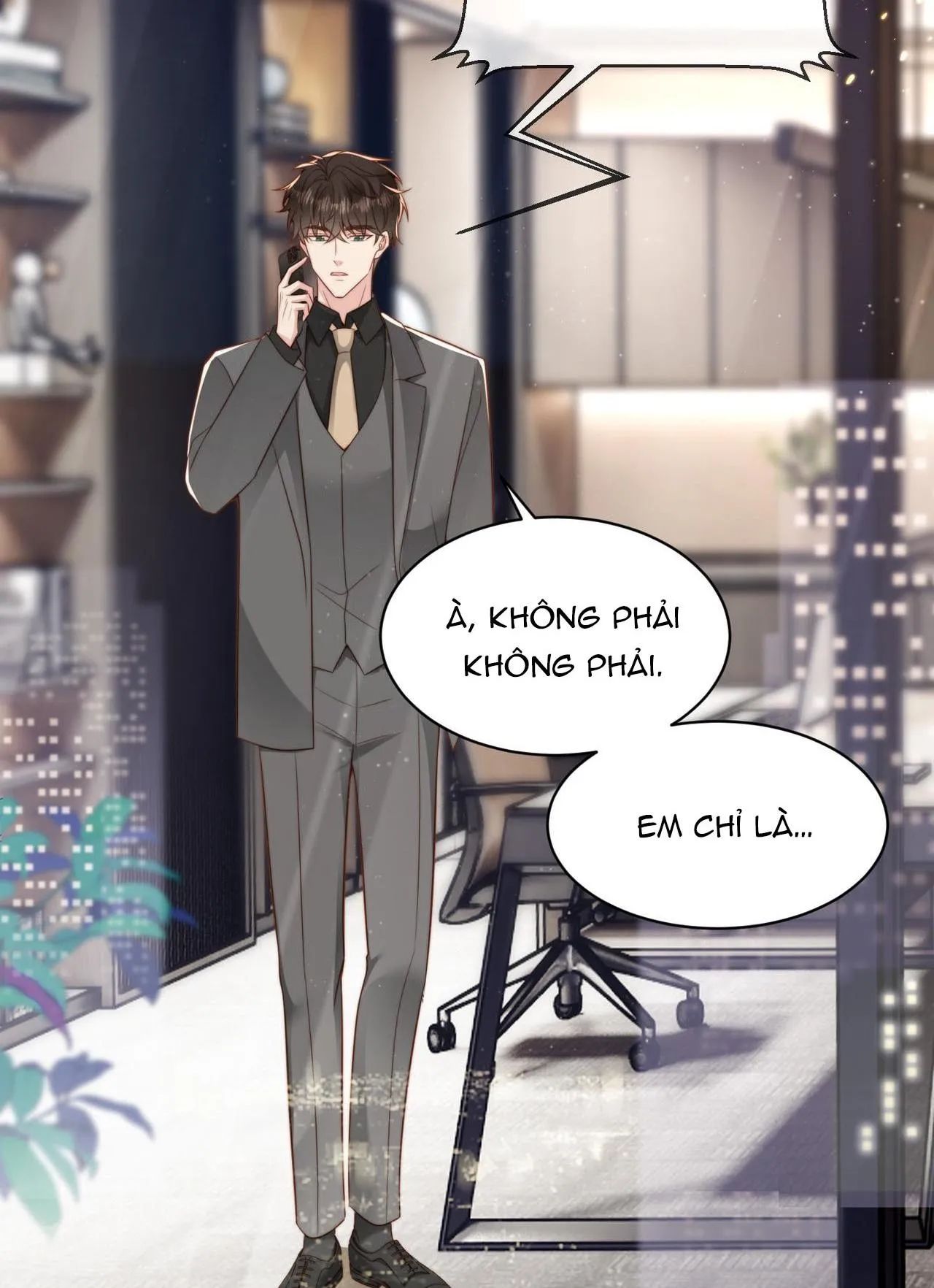 Sau khi giả mất trí nhớ, tình địch nói tôi là bạn trai của hắn Chapter 38 Trang 24