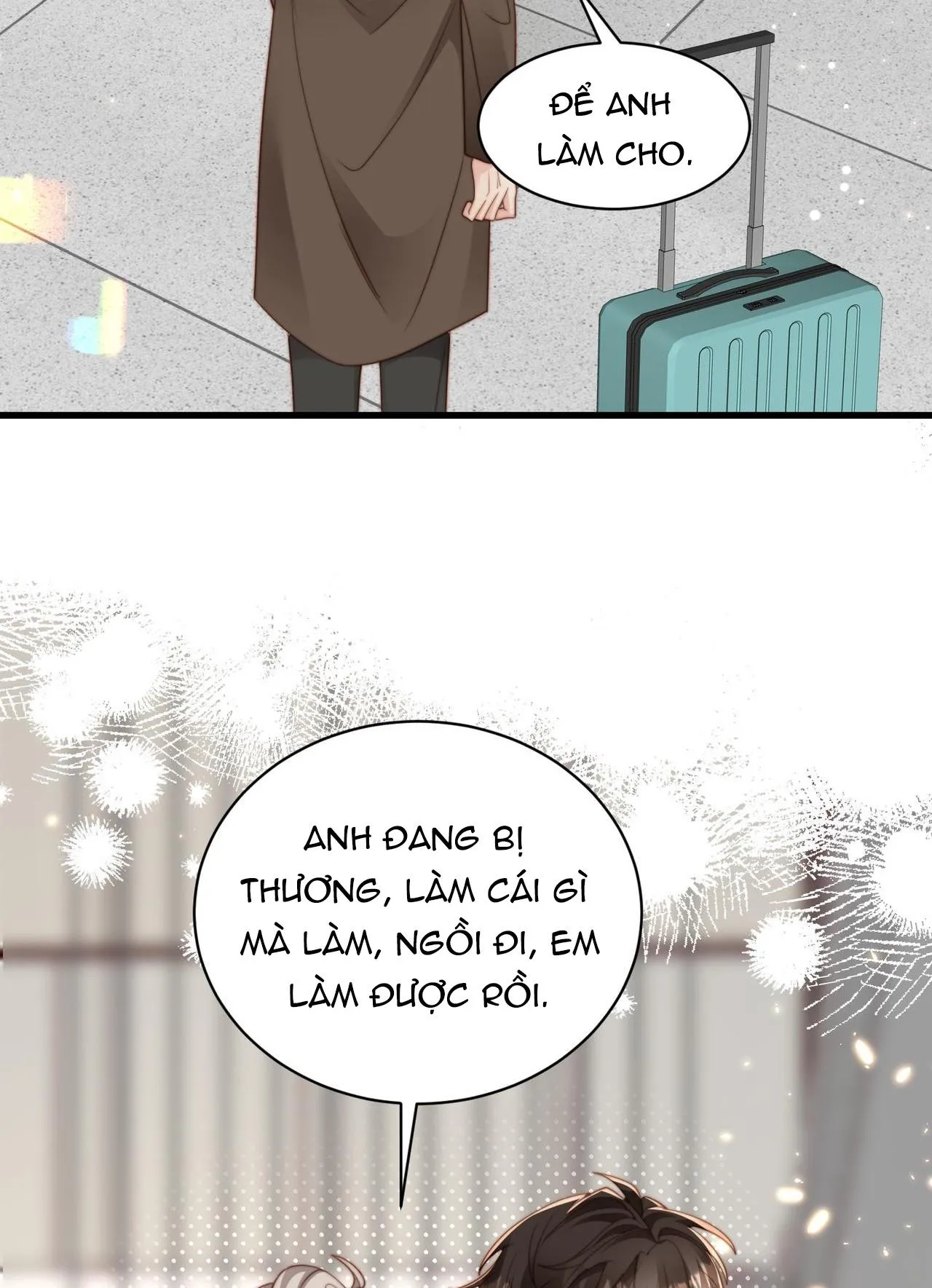 Sau khi giả mất trí nhớ, tình địch nói tôi là bạn trai của hắn Chapter 42 Trang 27