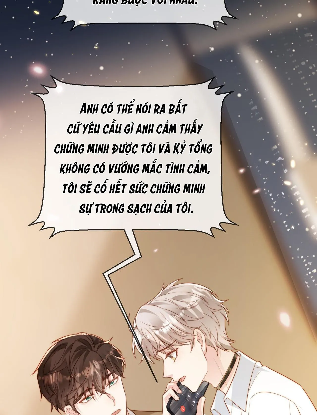 Sau khi giả mất trí nhớ, tình địch nói tôi là bạn trai của hắn Chapter 44 Trang 28