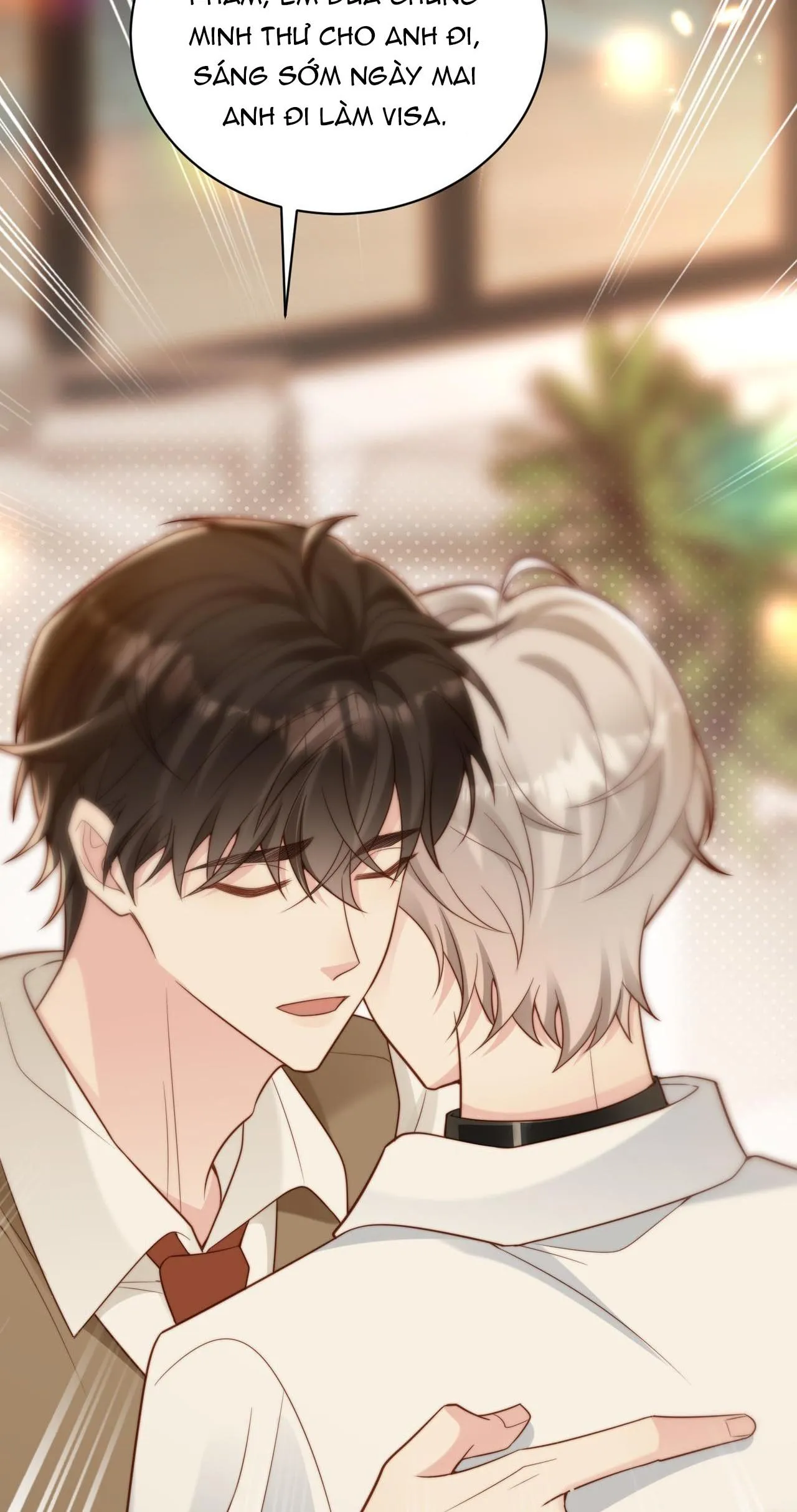 Sau khi giả mất trí nhớ, tình địch nói tôi là bạn trai của hắn Chapter 45 Trang 33