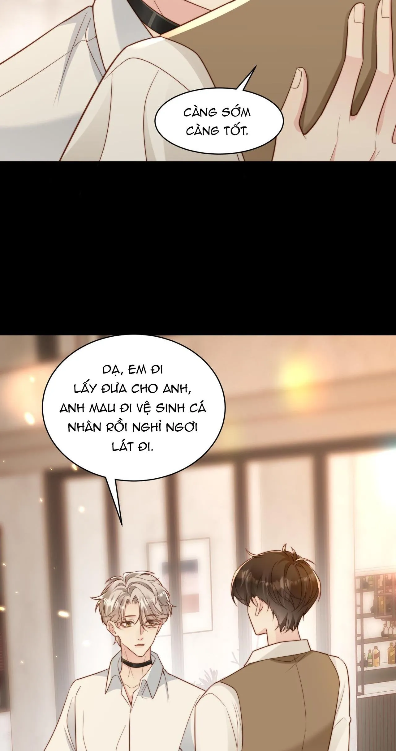 Sau khi giả mất trí nhớ, tình địch nói tôi là bạn trai của hắn Chapter 45 Trang 35