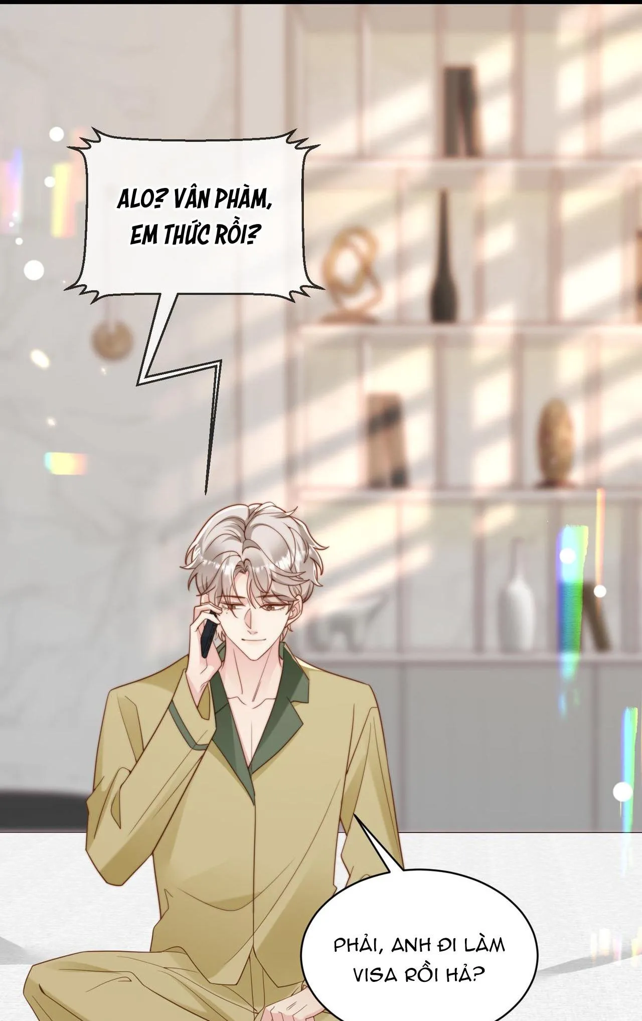 Sau khi giả mất trí nhớ, tình địch nói tôi là bạn trai của hắn Chapter 45 Trang 46