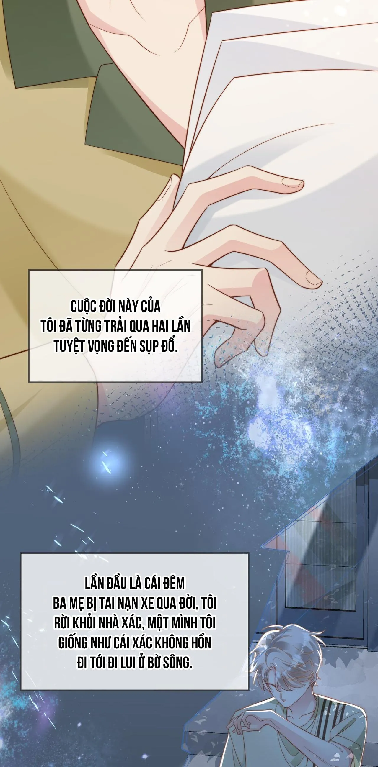 Sau khi giả mất trí nhớ, tình địch nói tôi là bạn trai của hắn Chapter 46 Trang 44