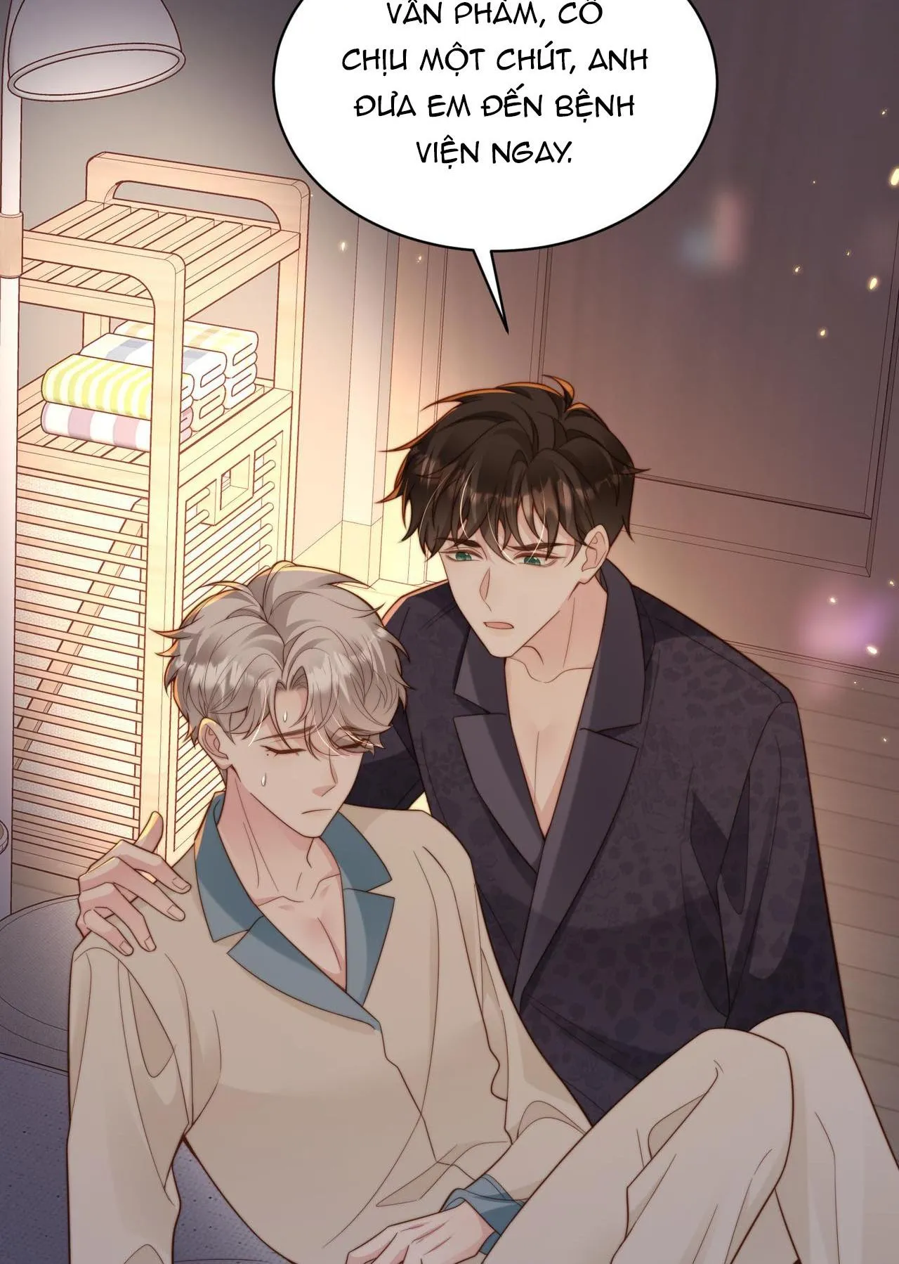 Sau khi giả mất trí nhớ, tình địch nói tôi là bạn trai của hắn Chapter 50 Trang 40