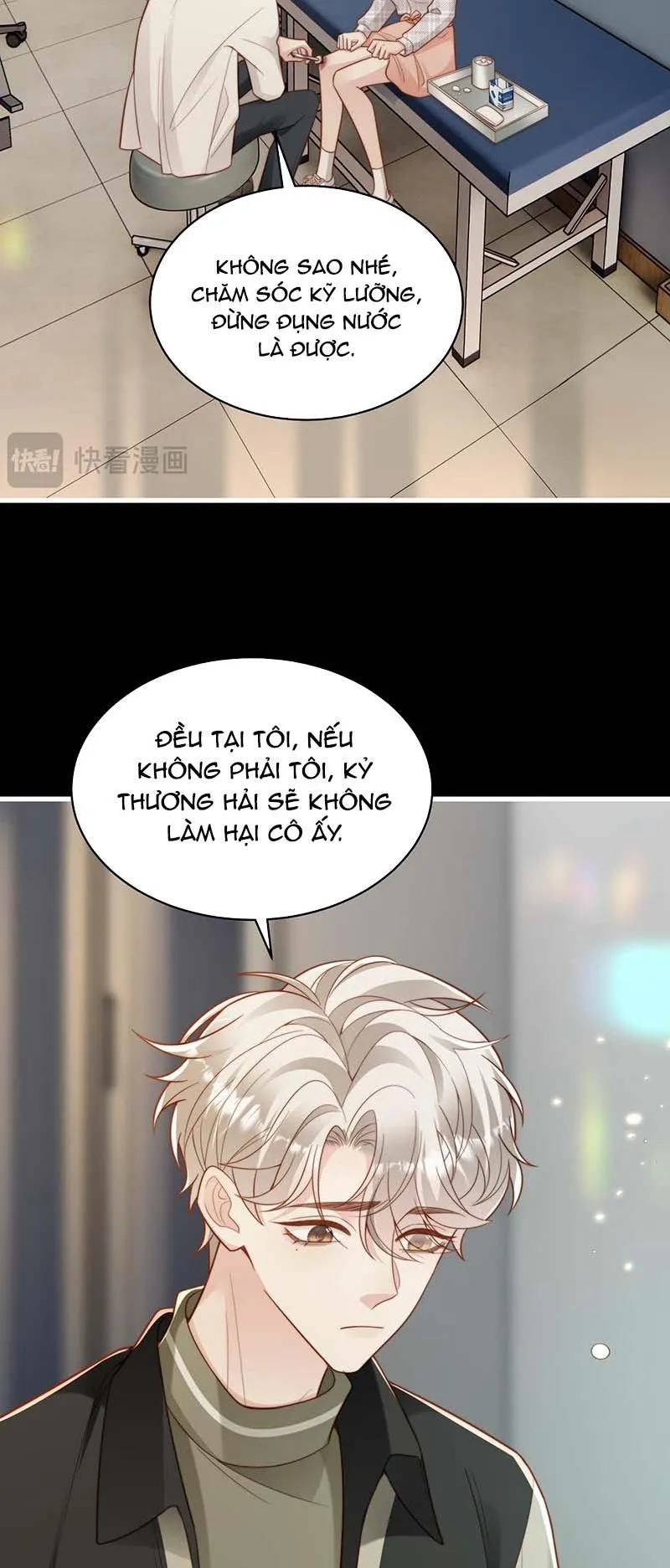 Sau khi giả mất trí nhớ, tình địch nói tôi là bạn trai của hắn Chapter 54 Trang 18