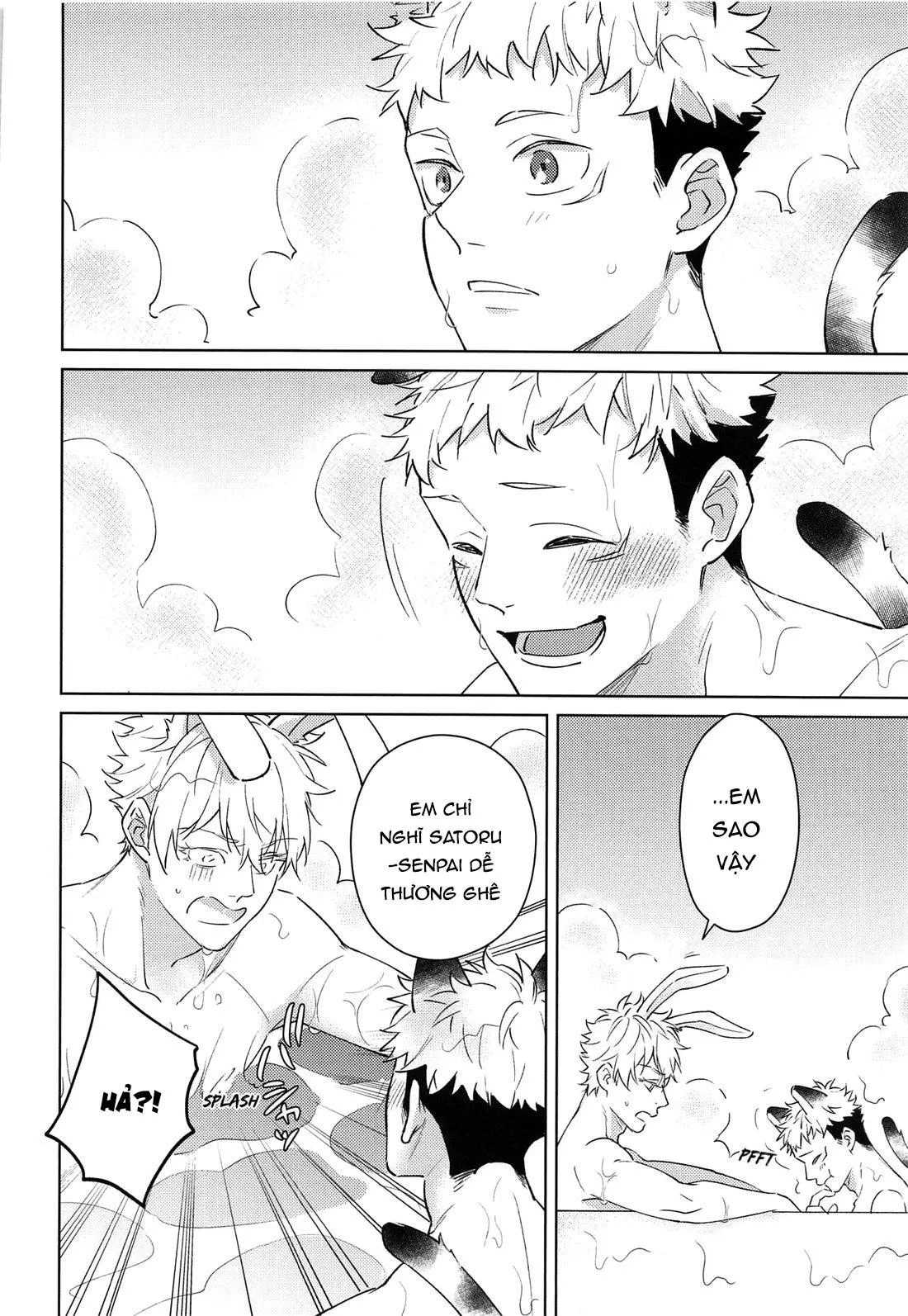 Senpai biến thành động vật dễ thương Chapter 1 Trang 7