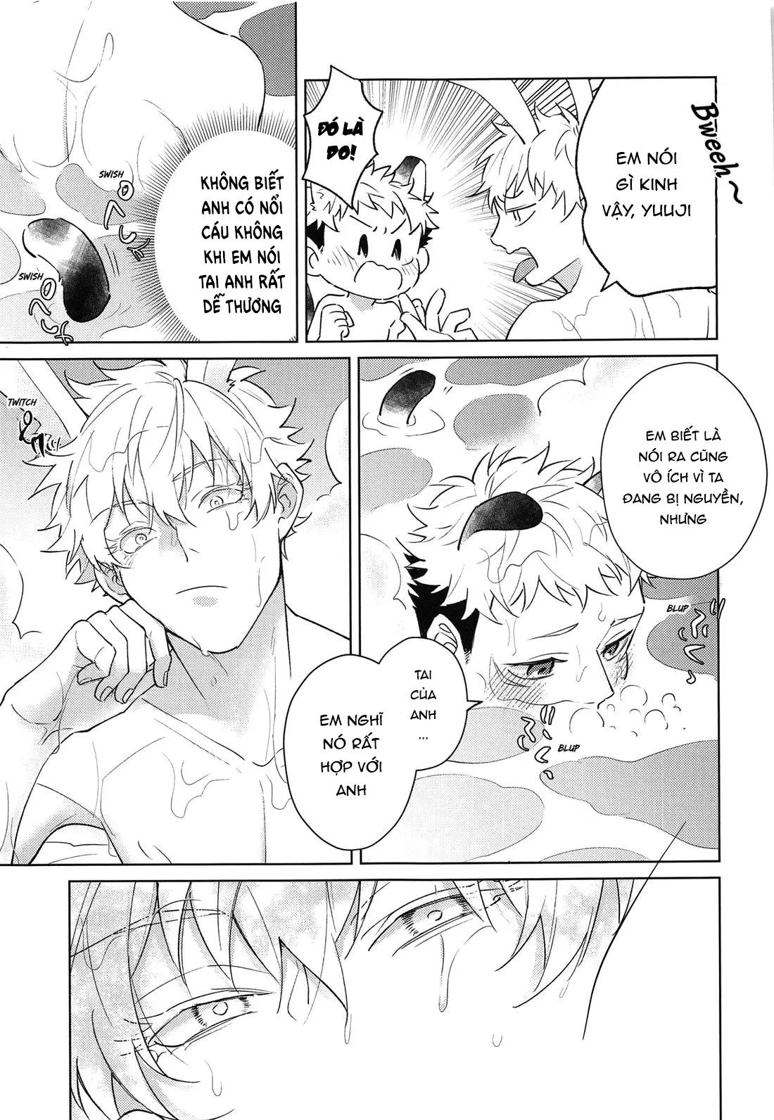 Senpai biến thành động vật dễ thương Chapter 1 Trang 8