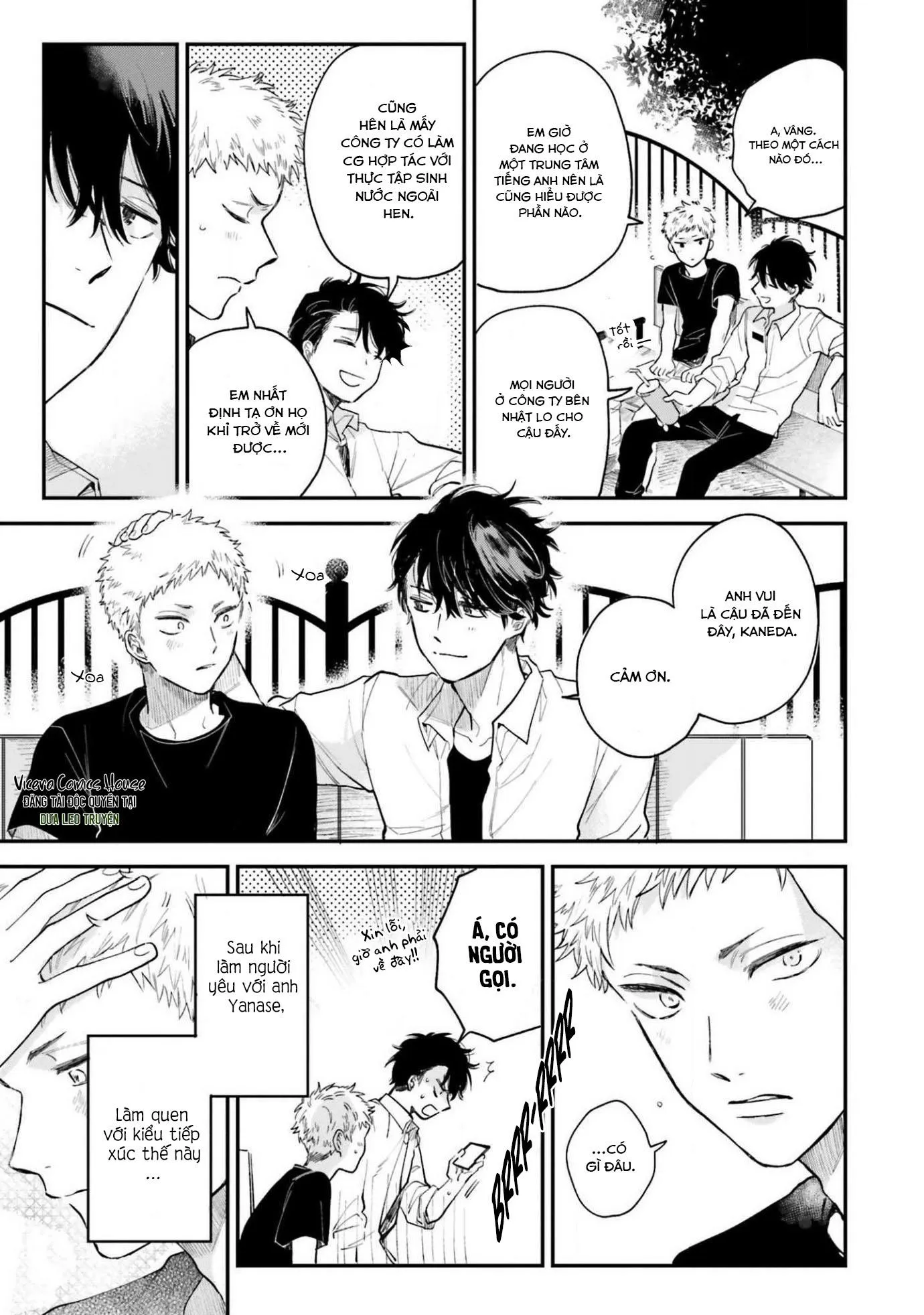 Tình Yêu Tuyệt Đối Với Sepai 2 Chapter 1 Trang 12