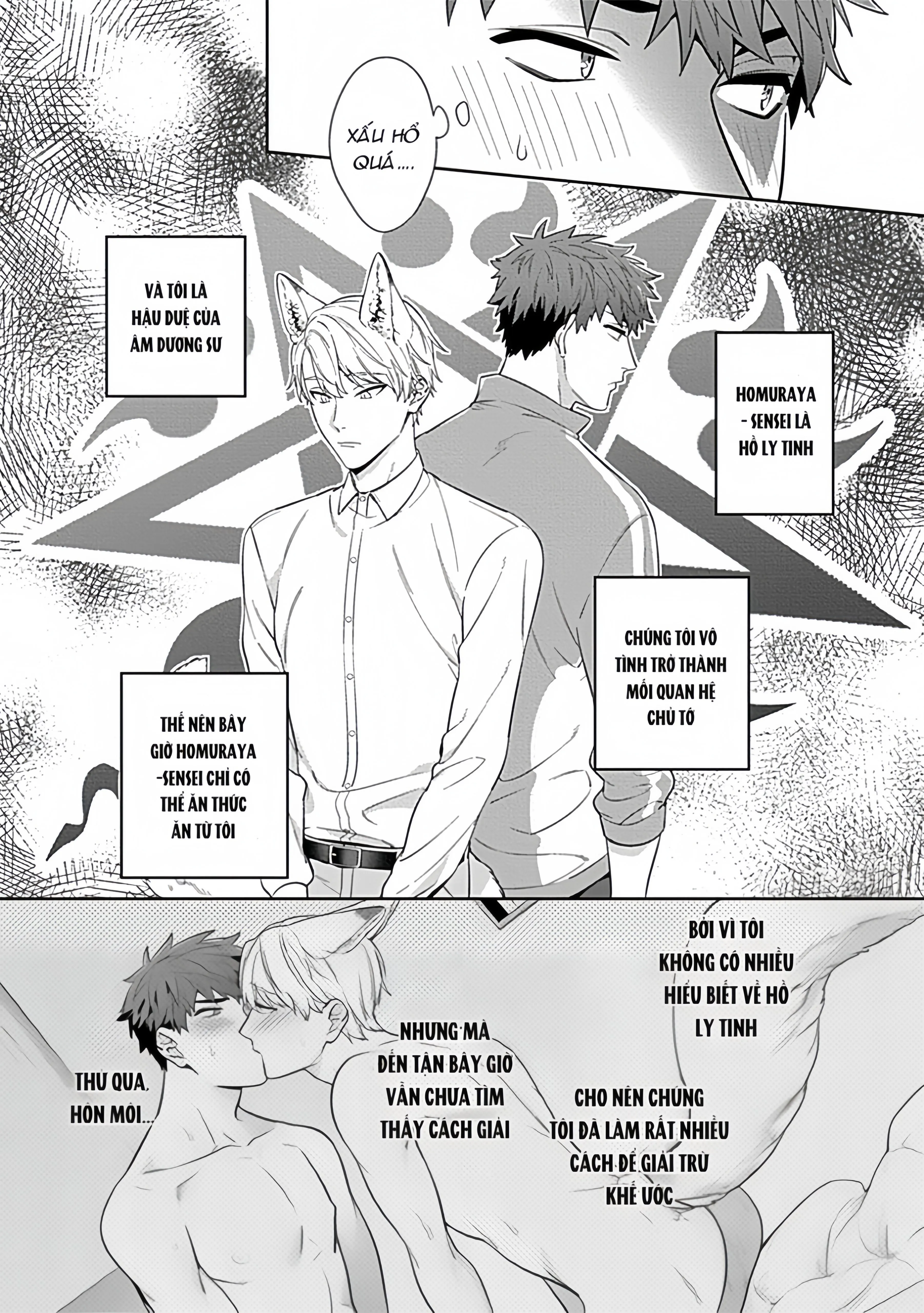 Sensei, Shokuji wa Bed no Ue de Chapter 2 Trang 3