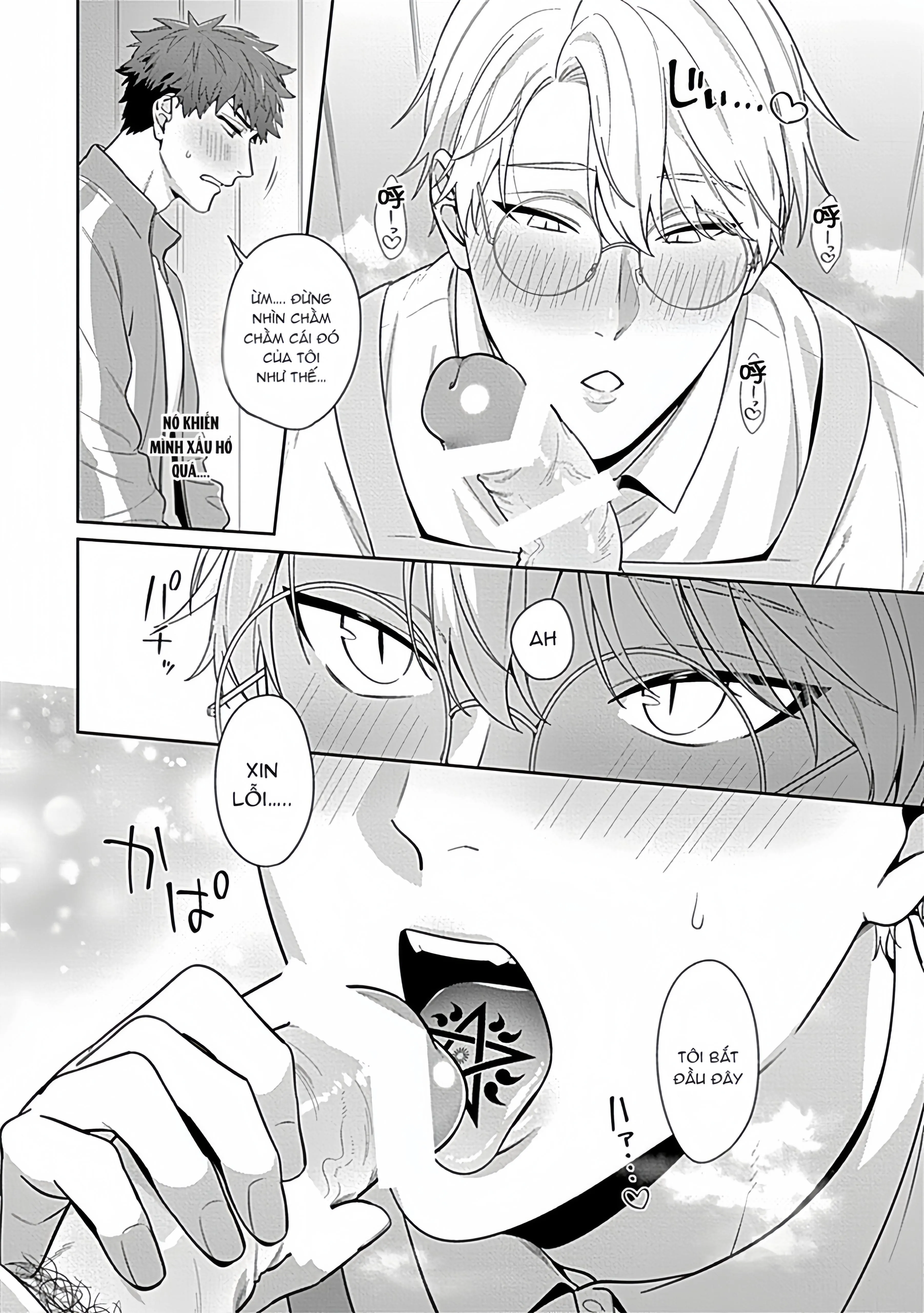 Sensei, Shokuji wa Bed no Ue de Chapter 2 Trang 9